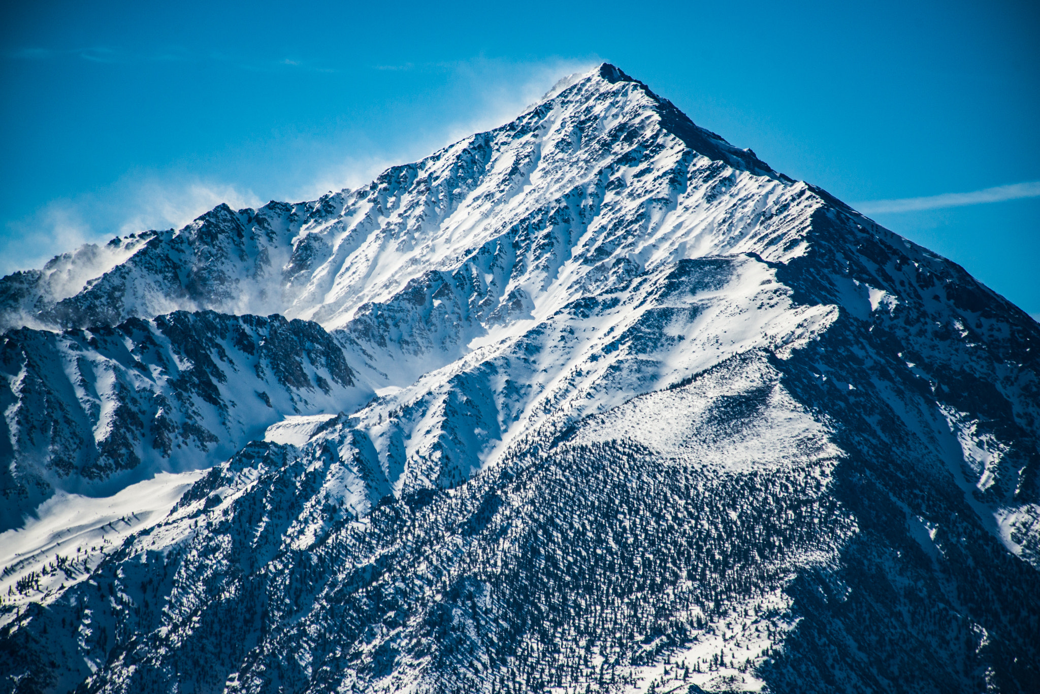 Nikon D800E sample photo. Winter in the sierras photography