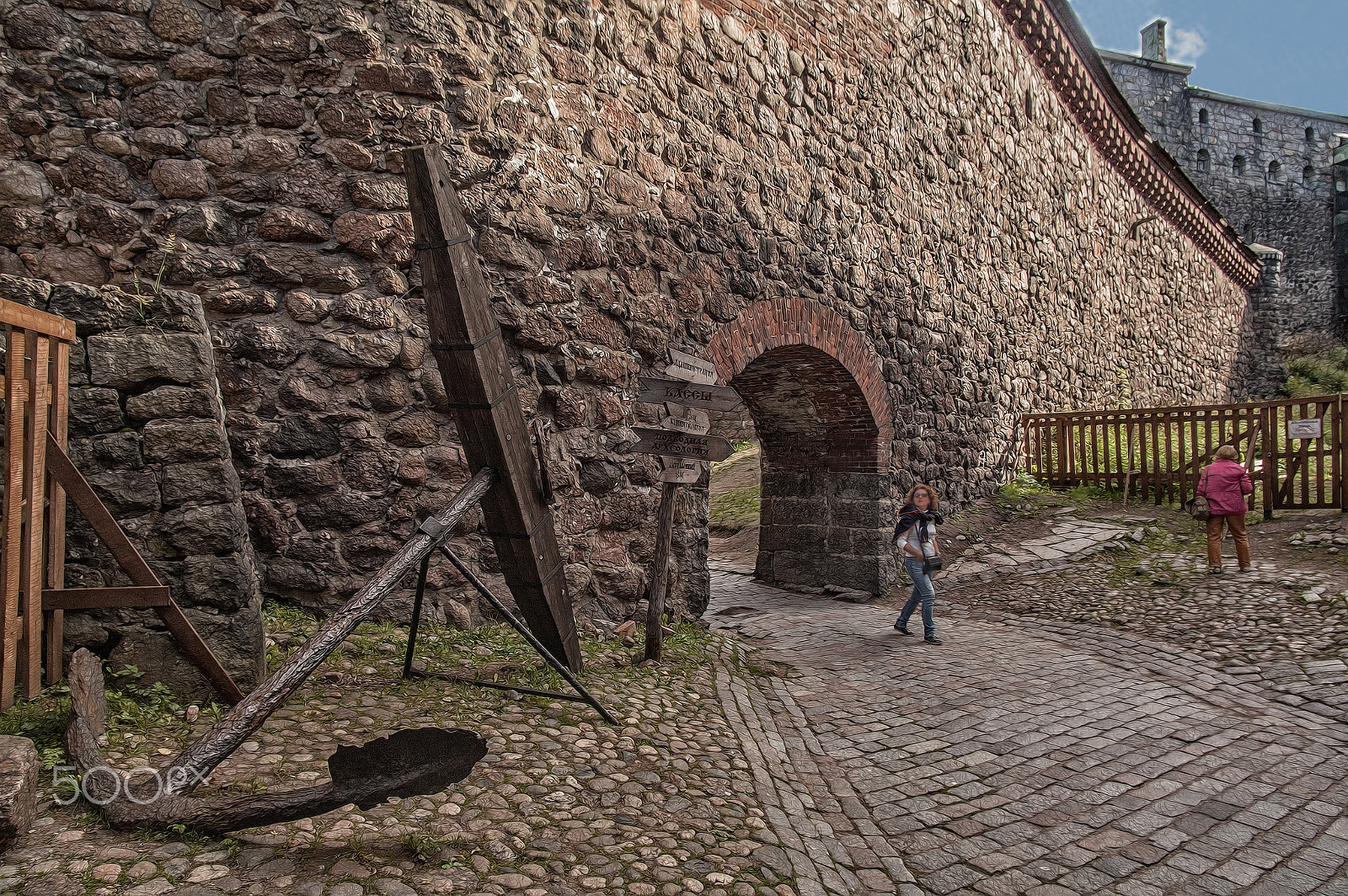Pentax smc DA 14mm F2.8 ED (IF) sample photo. Выборгский замок photography