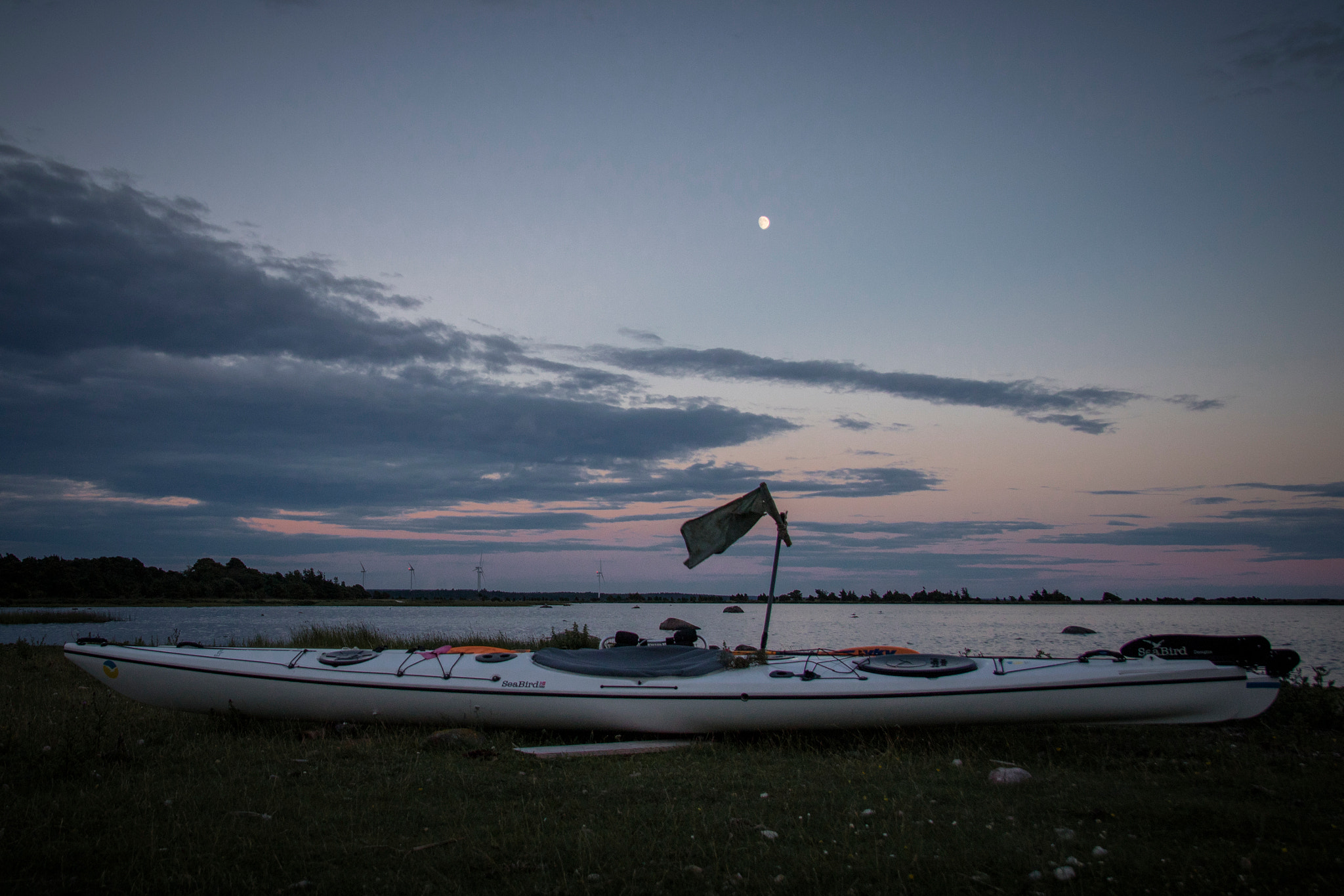 Canon EOS M3 sample photo. Gotland - klintehamn - kayak photography