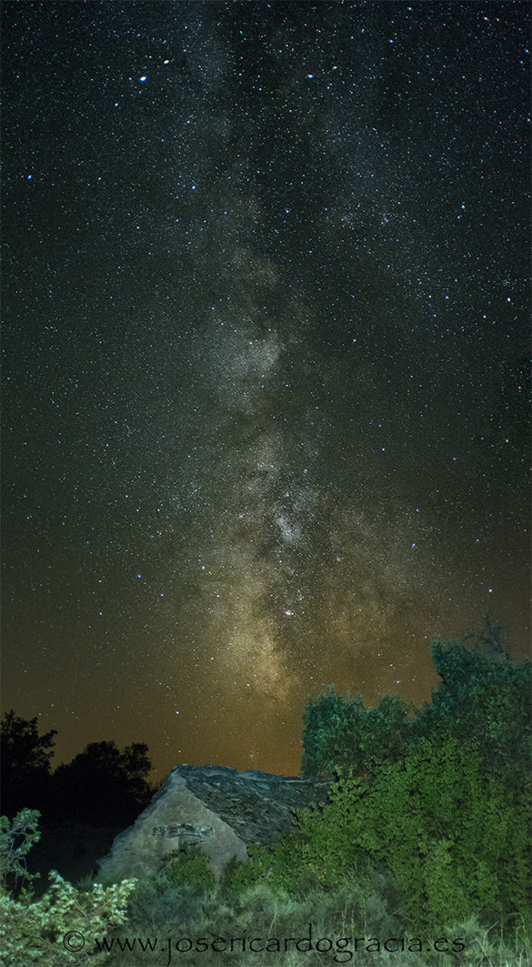 Nikon D7100 sample photo. Milkyway y borda photography