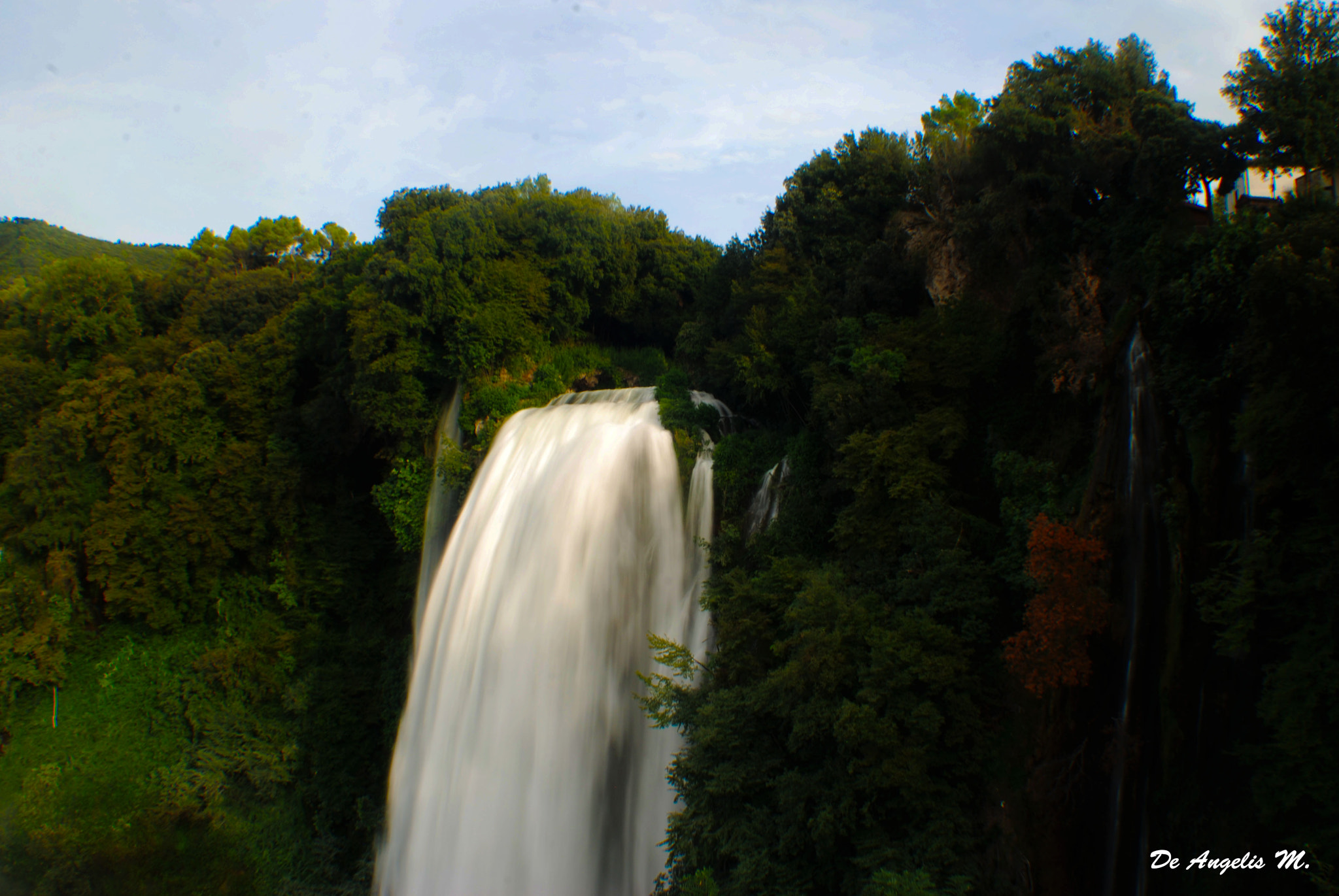 Nikon D80 + Nikon AF Nikkor 24mm F2.8D sample photo. Cascate delle marmore photography