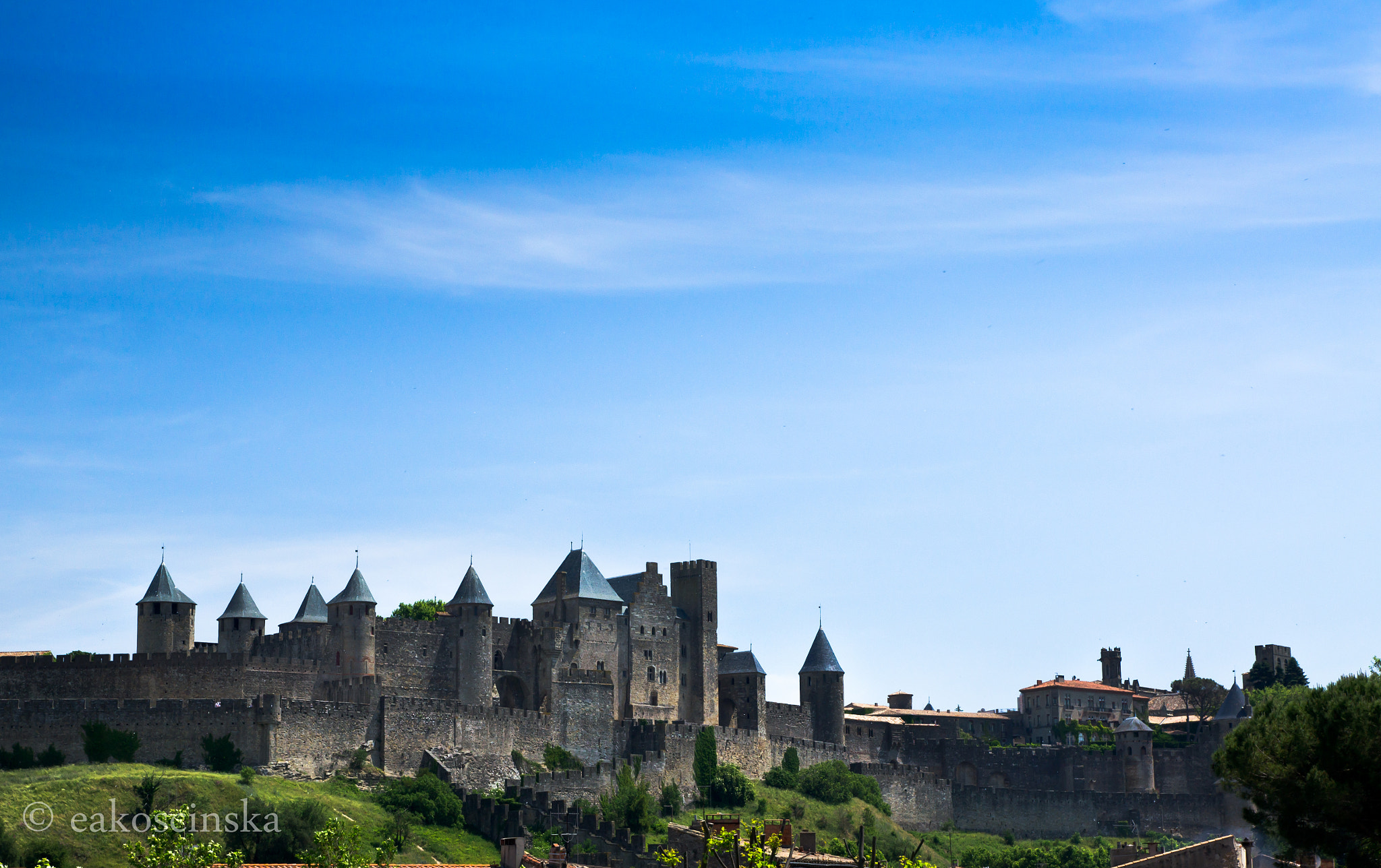 Sony Alpha DSLR-A580 + Tamron SP 24-70mm F2.8 Di VC USD sample photo. Carcassone, france photography