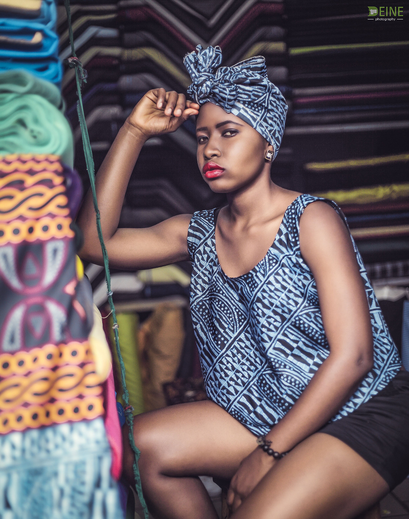 Canon EOS 5D Mark II + Canon EF 50mm F1.8 II sample photo. African ankara design photography