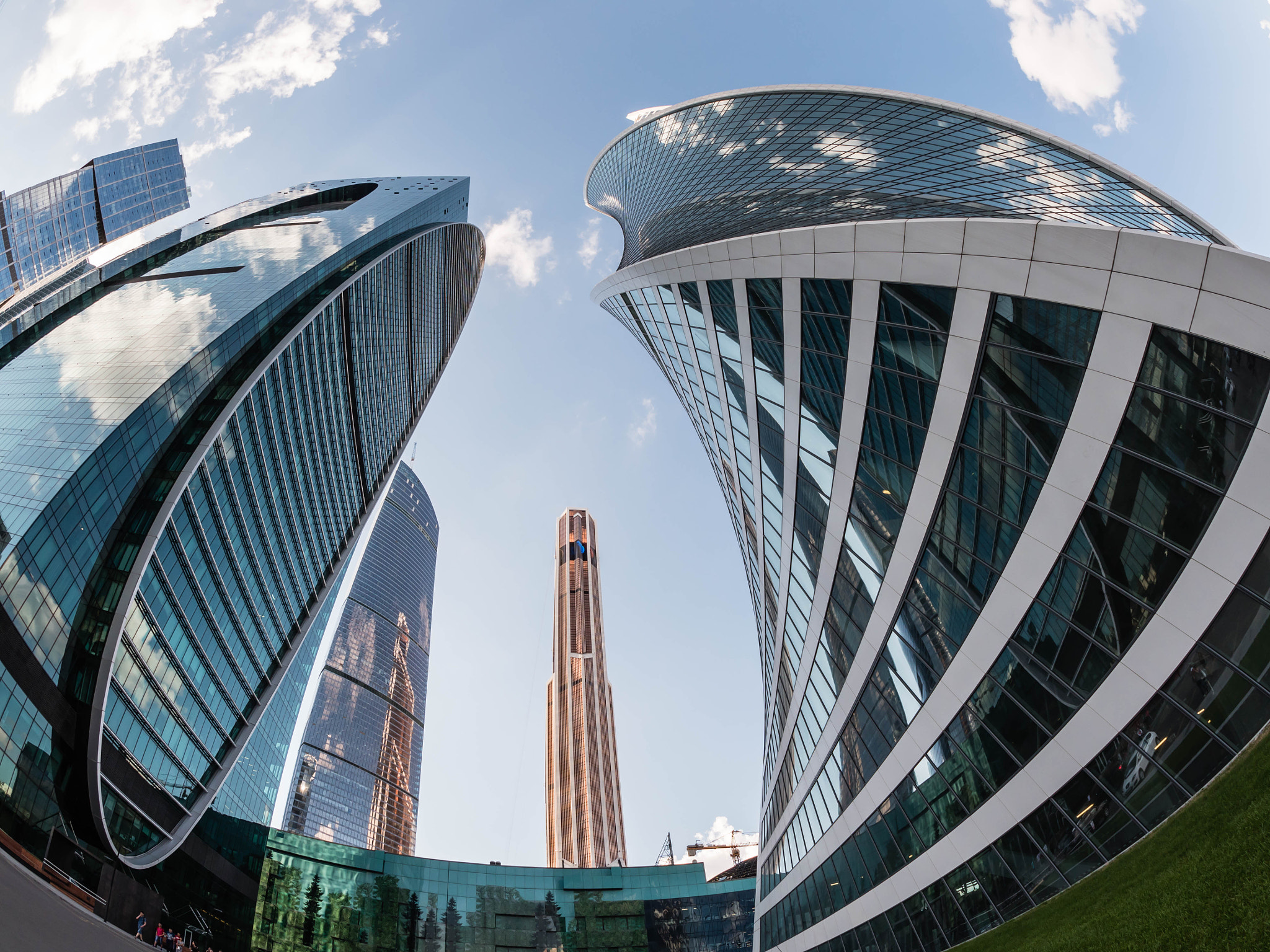 OLYMPUS M.8mm F1.8 sample photo. Moscow international business center (ii) photography