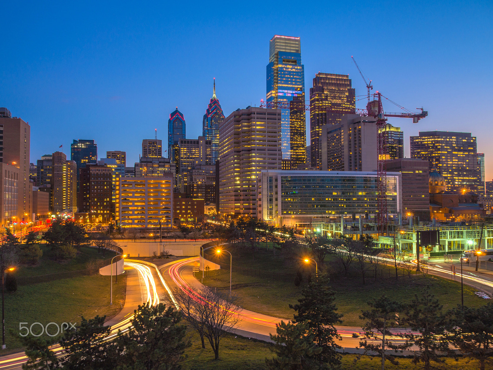 Olympus OM-D E-M10 sample photo. Philadelphia cityscape photography