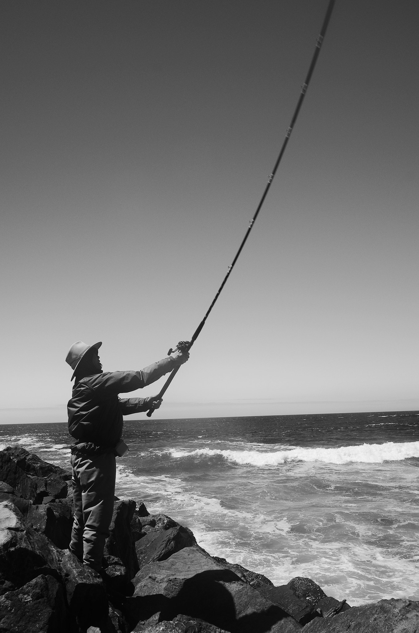 Sigma 10-20mm F3.5 EX DC HSM sample photo. Fisherman photography