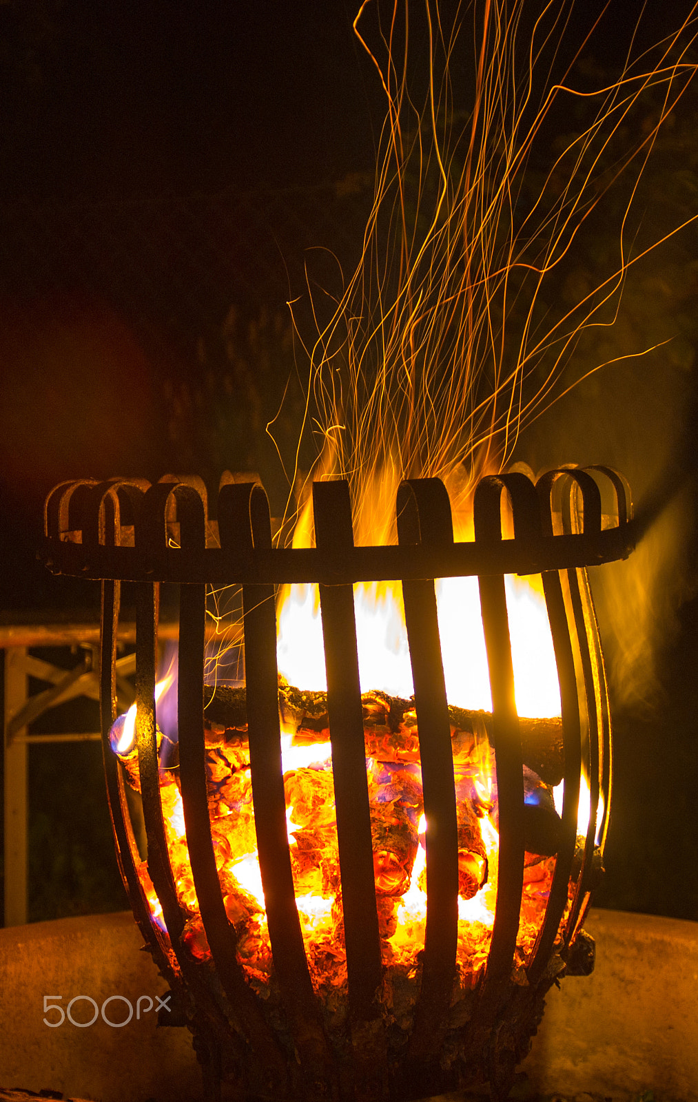 Nikon D3100 sample photo. Fireplace photography