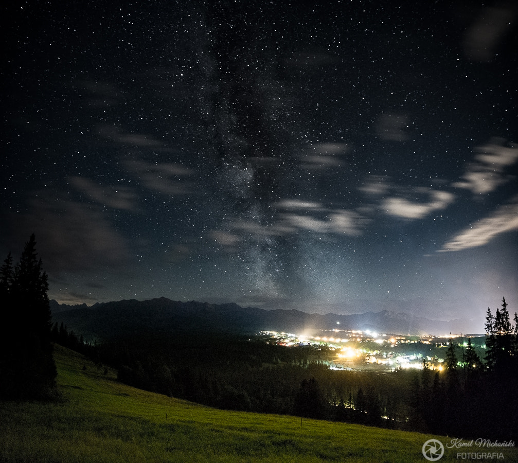 Samyang 14mm F2.8 ED AS IF UMC sample photo. Milky way watching the tatra mountains. photography