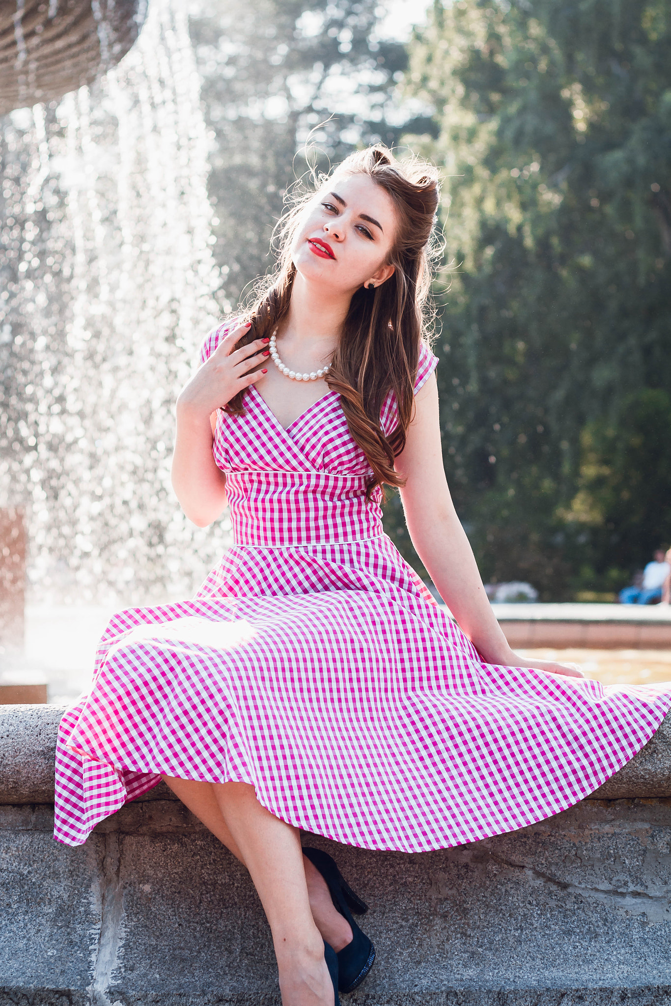 Canon EOS 7D + Canon EF 50mm F1.8 II sample photo. Pin up with lina photography