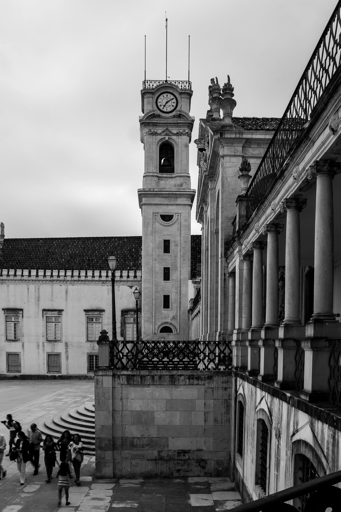 Canon EOS 50D sample photo. Coimbra university (b&w) photography