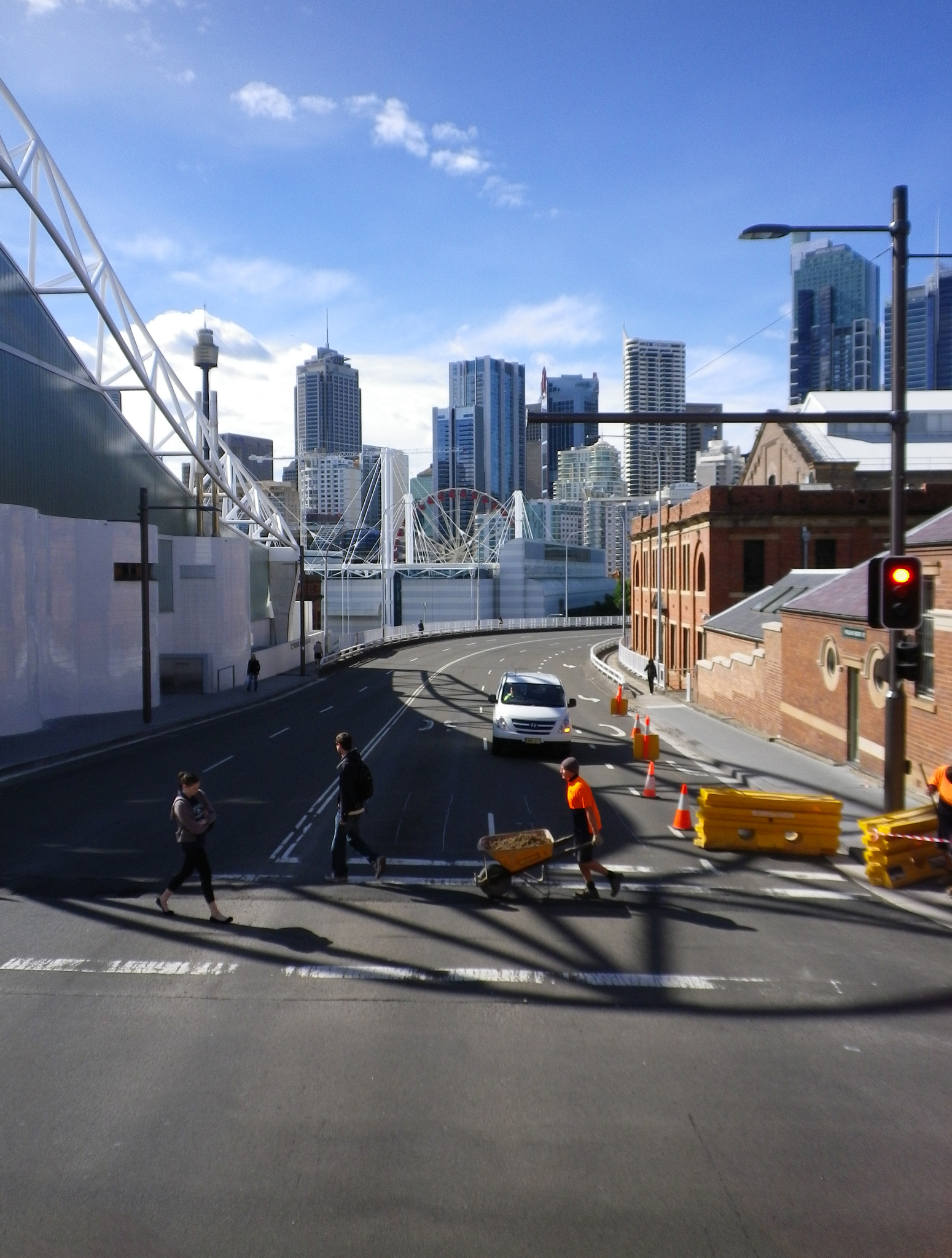 Pentax Optio H90 sample photo. Downtown sydney photography
