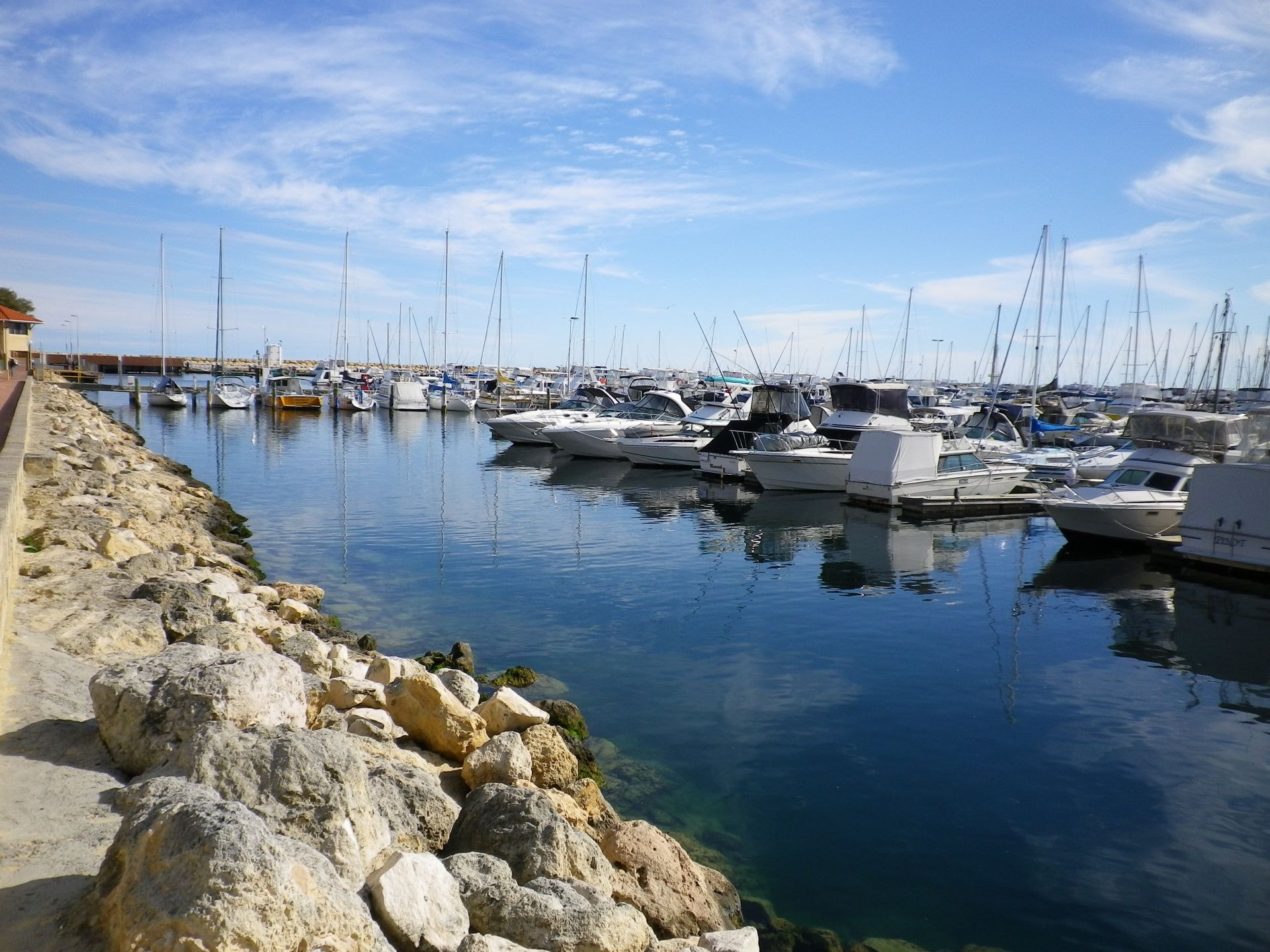 Pentax Optio H90 sample photo. Fremantle harbour, perth photography