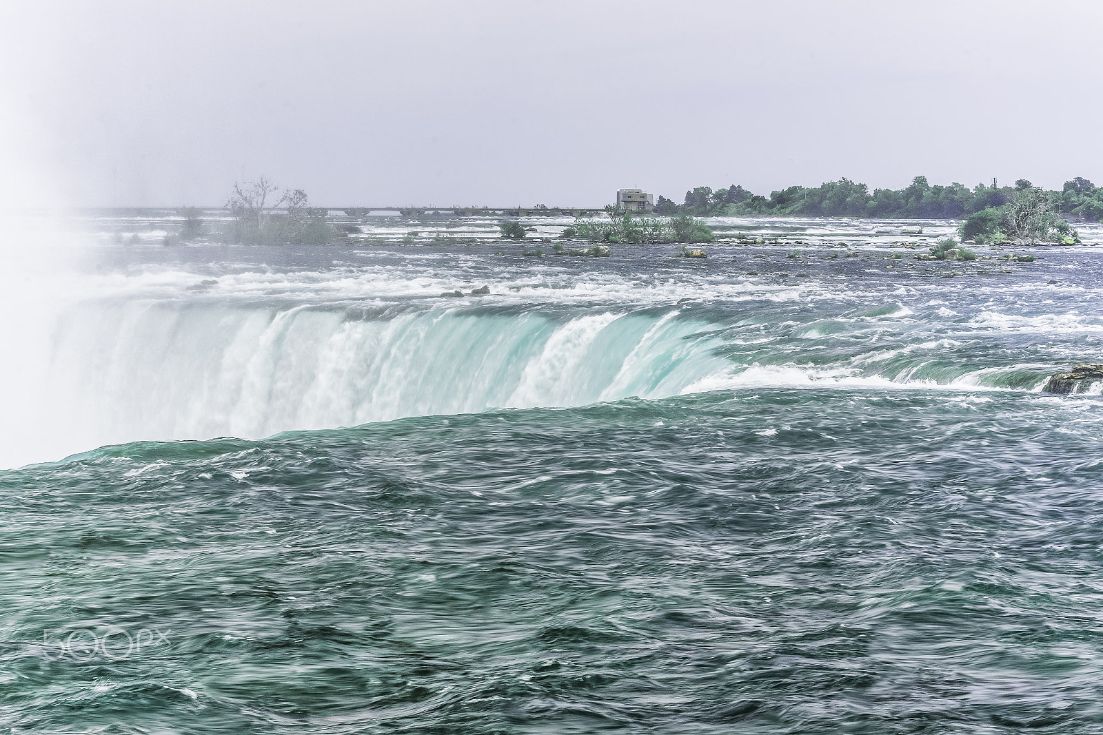 Sony a99 II sample photo. Section of niagara falls photography