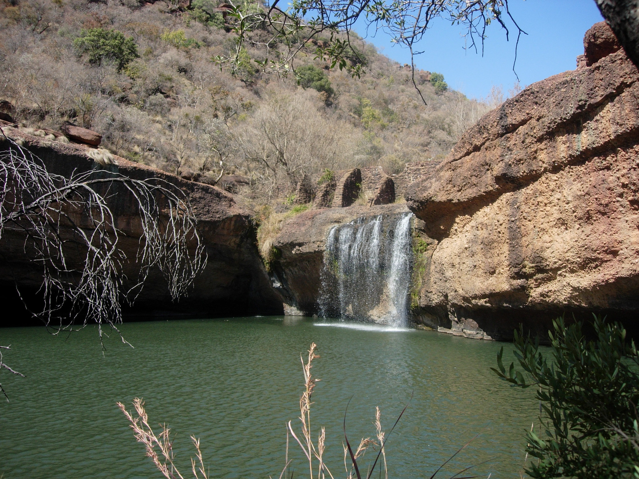 Nikon E5200 sample photo. Waterfall in south africa photography