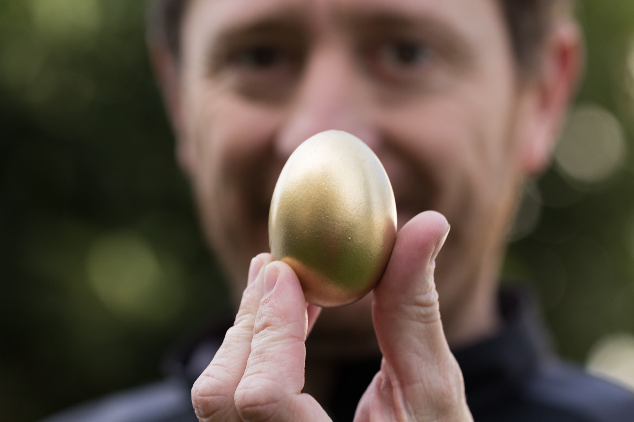 Canon EF 100mm F2.8L Macro IS USM sample photo. Hanging golden egg photography