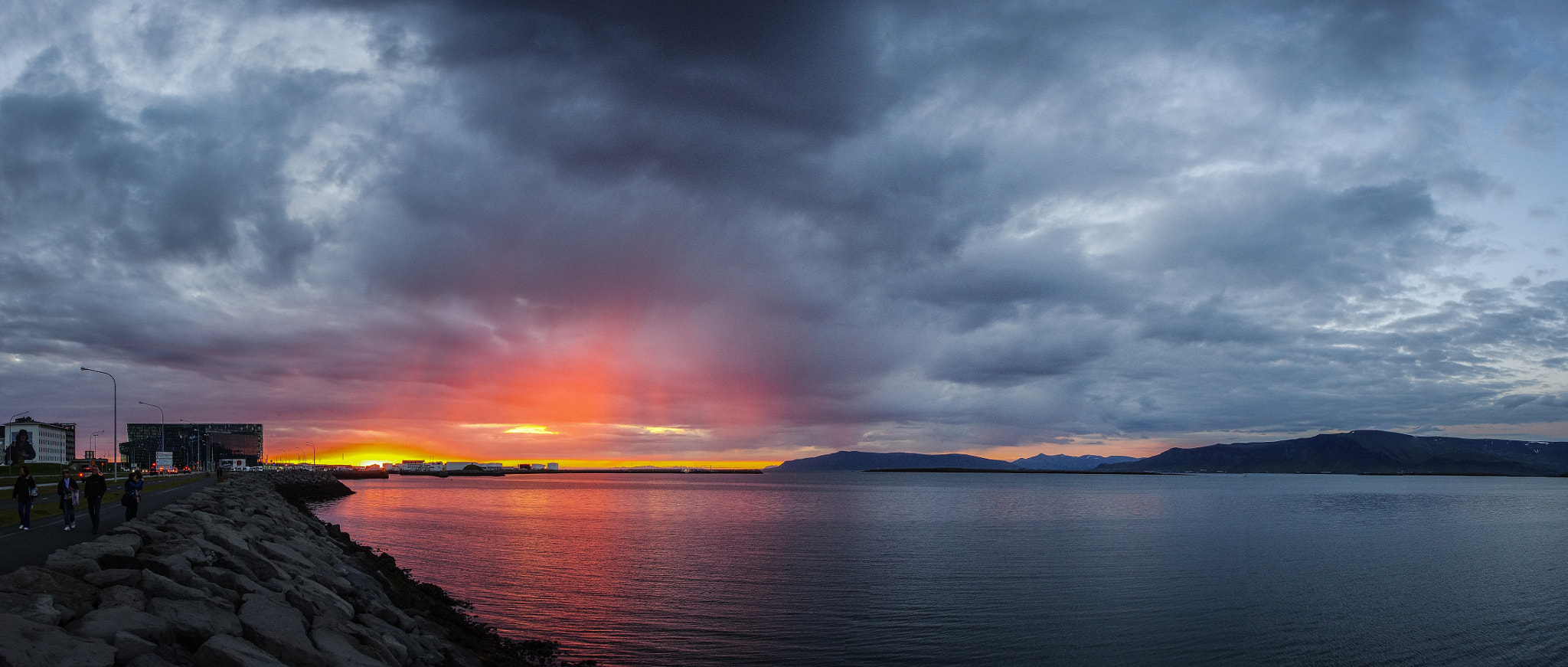 Pentax K-3 II sample photo. Reykjavik bay photography