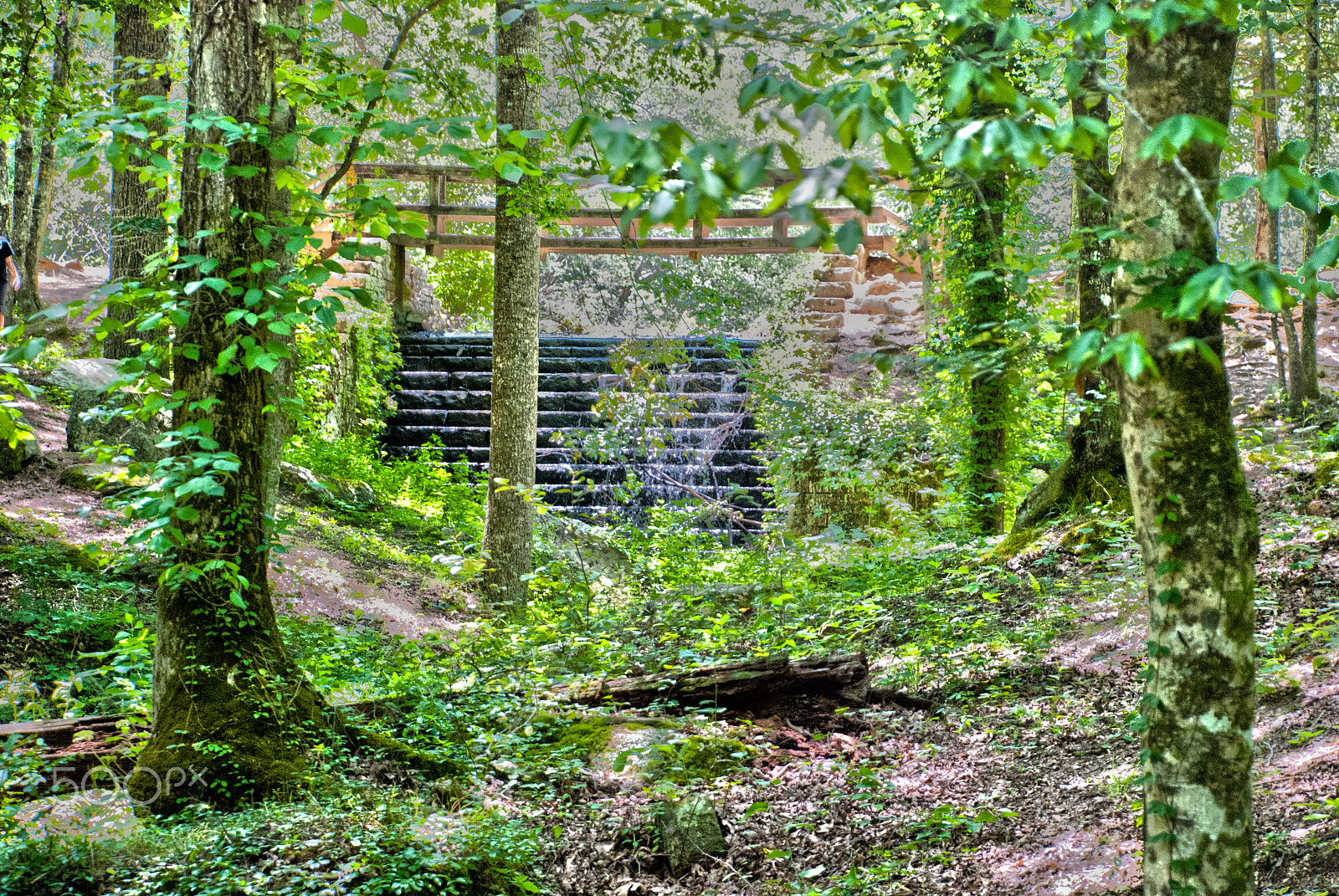 Nikon D40X sample photo. Pioneer waterfall photography