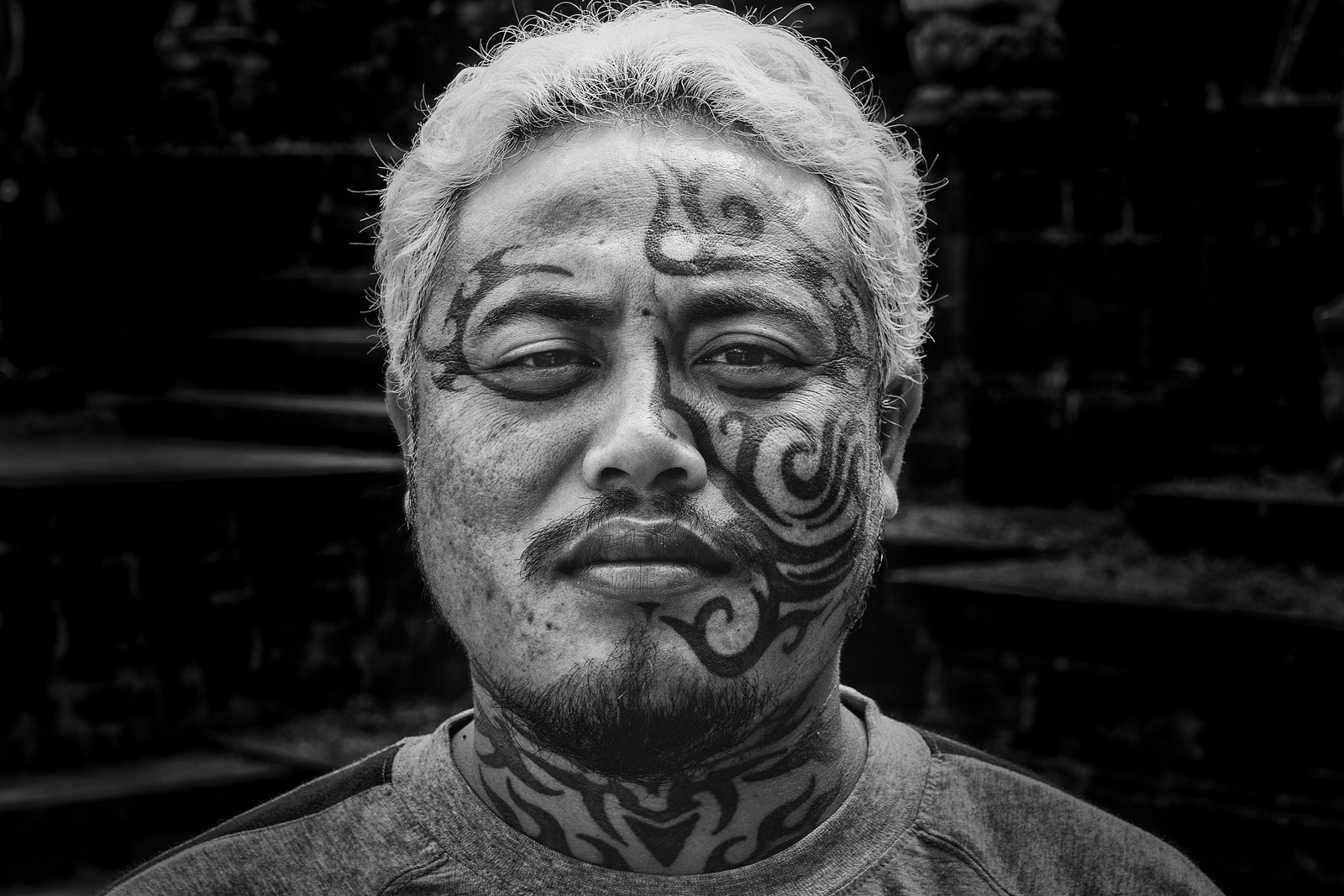 Sony a7 + Sony Vario-Tessar T* E 16-70mm F4 ZA OSS sample photo. Indonesian tribal tattoo photography