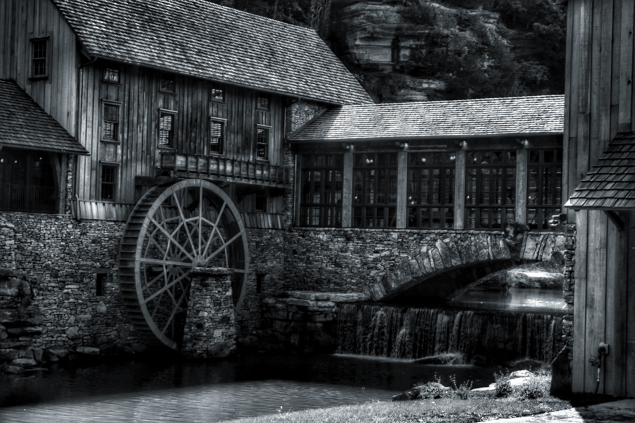 Canon 28-200mm sample photo. The mill at dogwood canyon photography