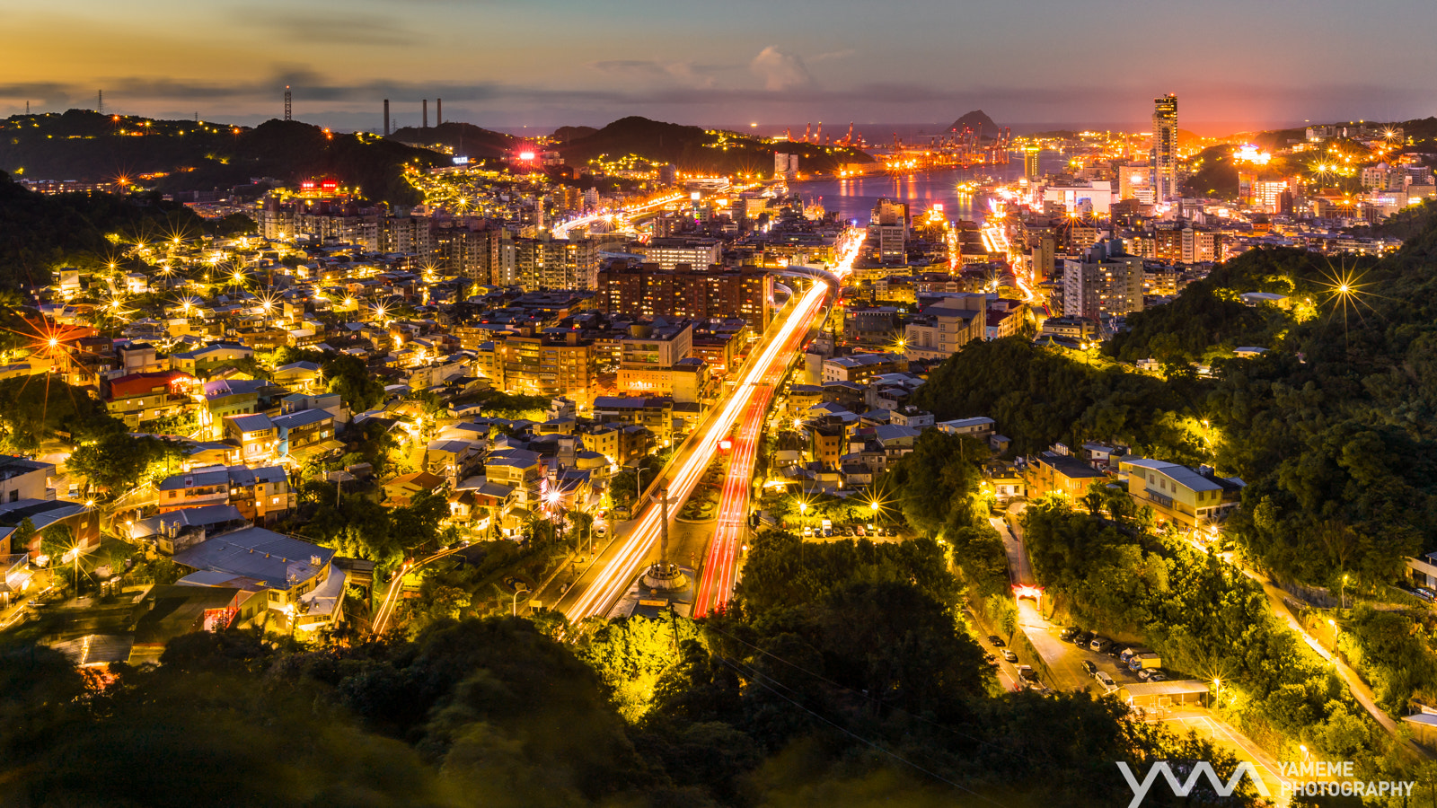Canon EF 16-35mm F2.8L II USM sample photo. 夜來影基隆 keelung night / keelung, taiwan photography