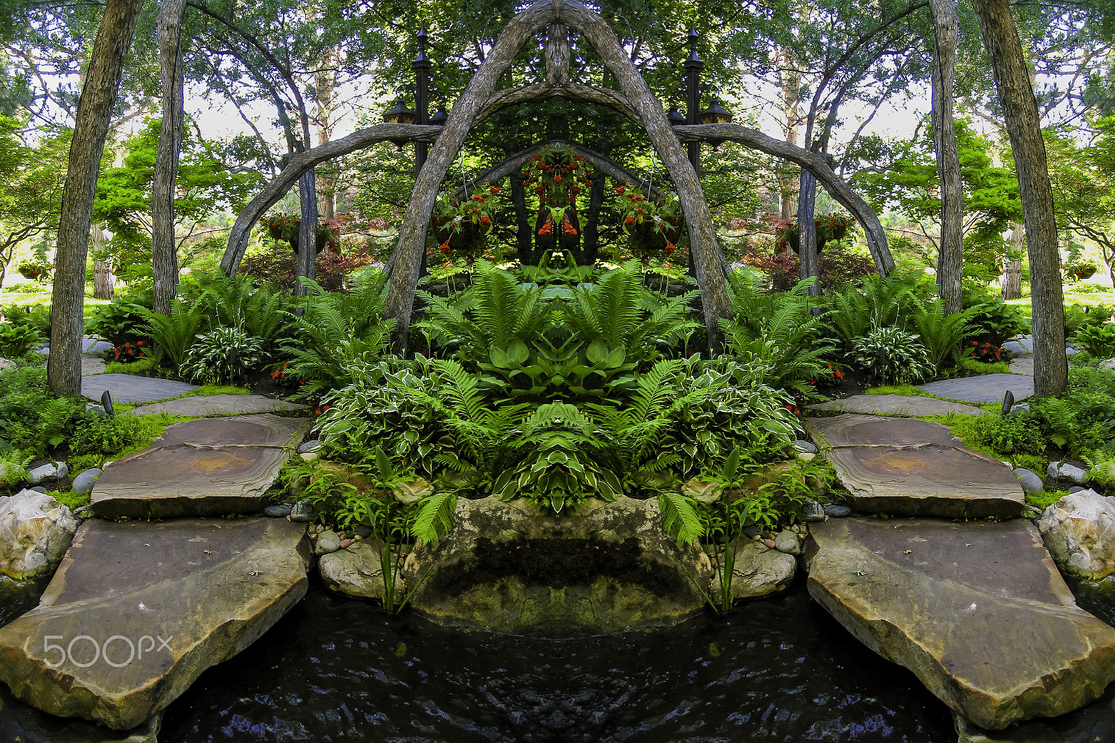 Canon POWERSHOT A630 sample photo. Legacy garden symmetry photography