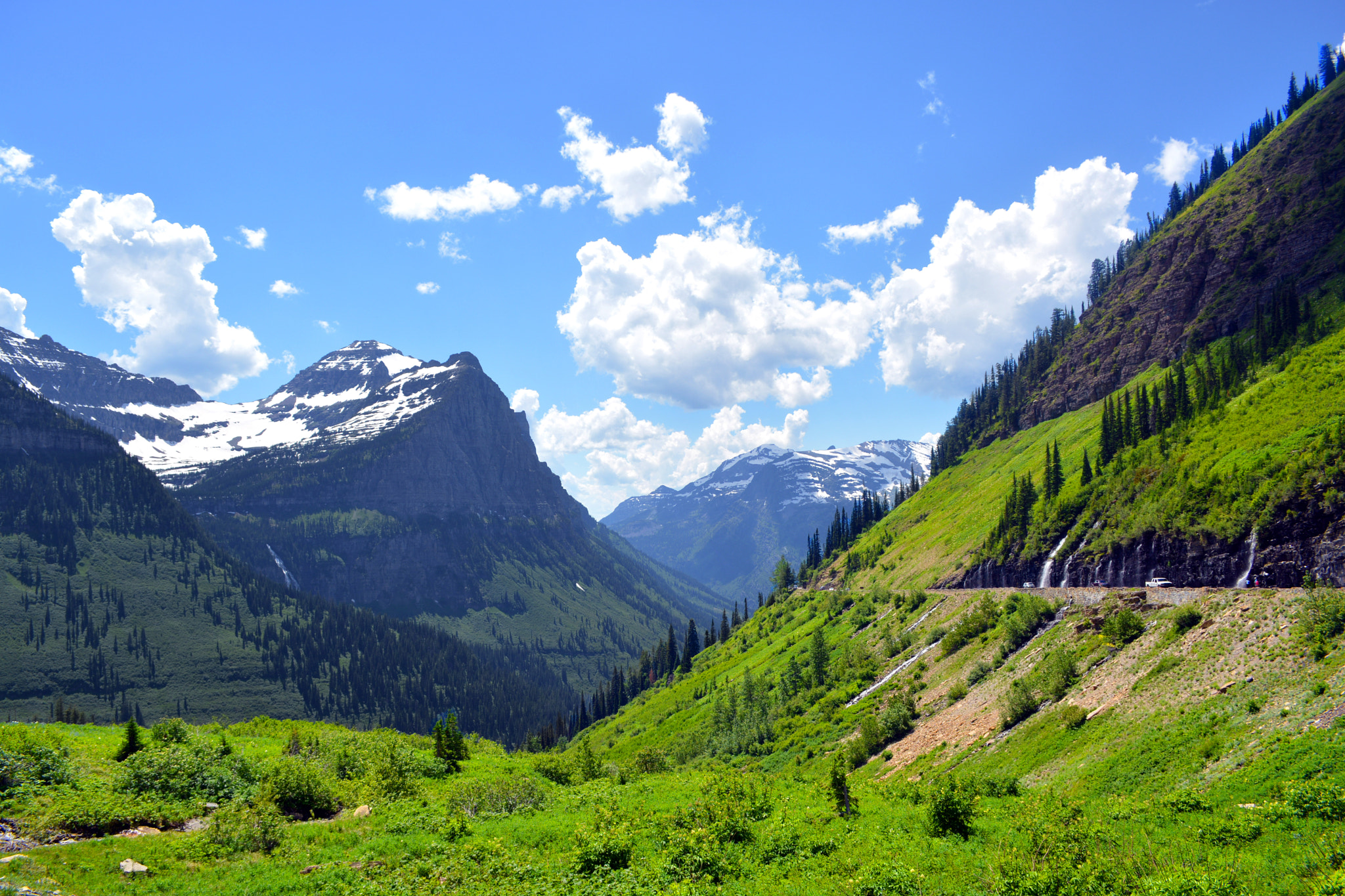 Nikon AF Nikkor 28mm F2.8D sample photo. Glacier national park photography