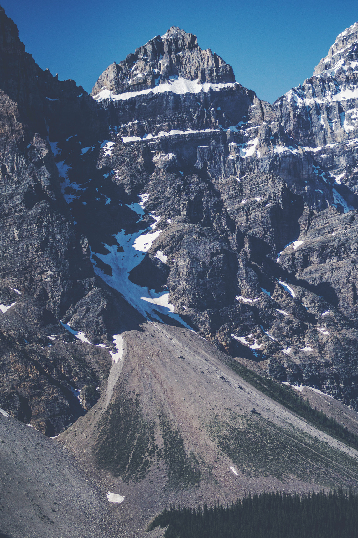 Sony 75-300mm F4.5-5.6 sample photo. Mountains with rough surface photography