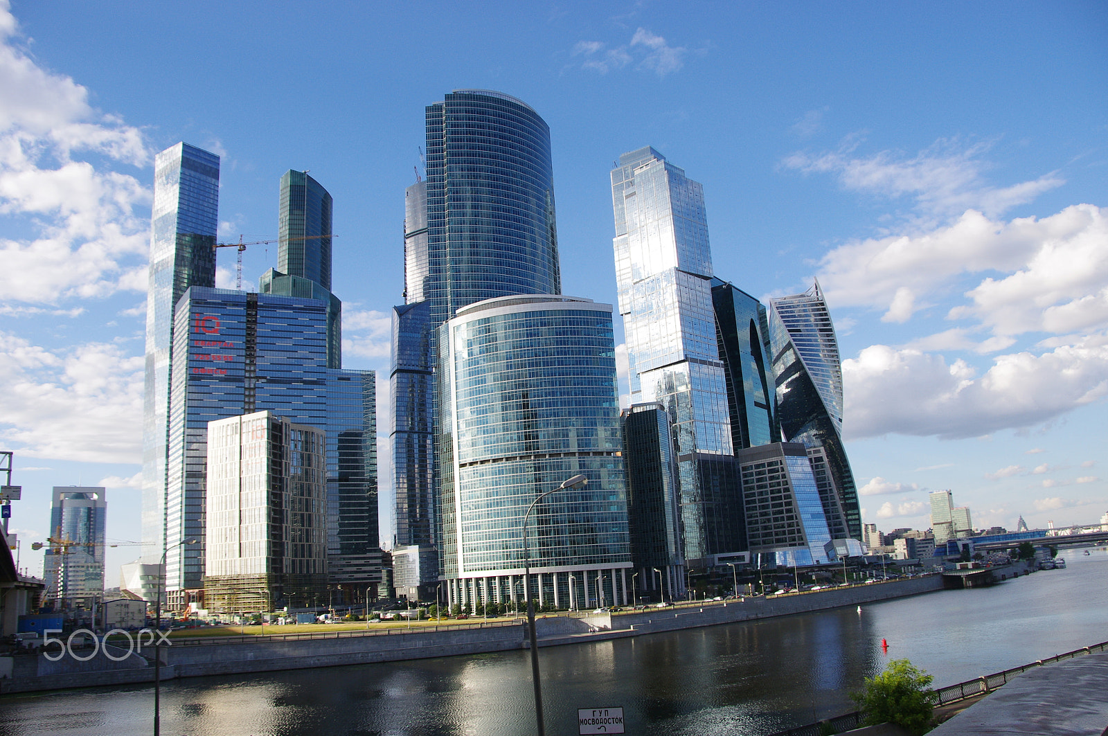 Pentax K-x sample photo. Moscow-city photography