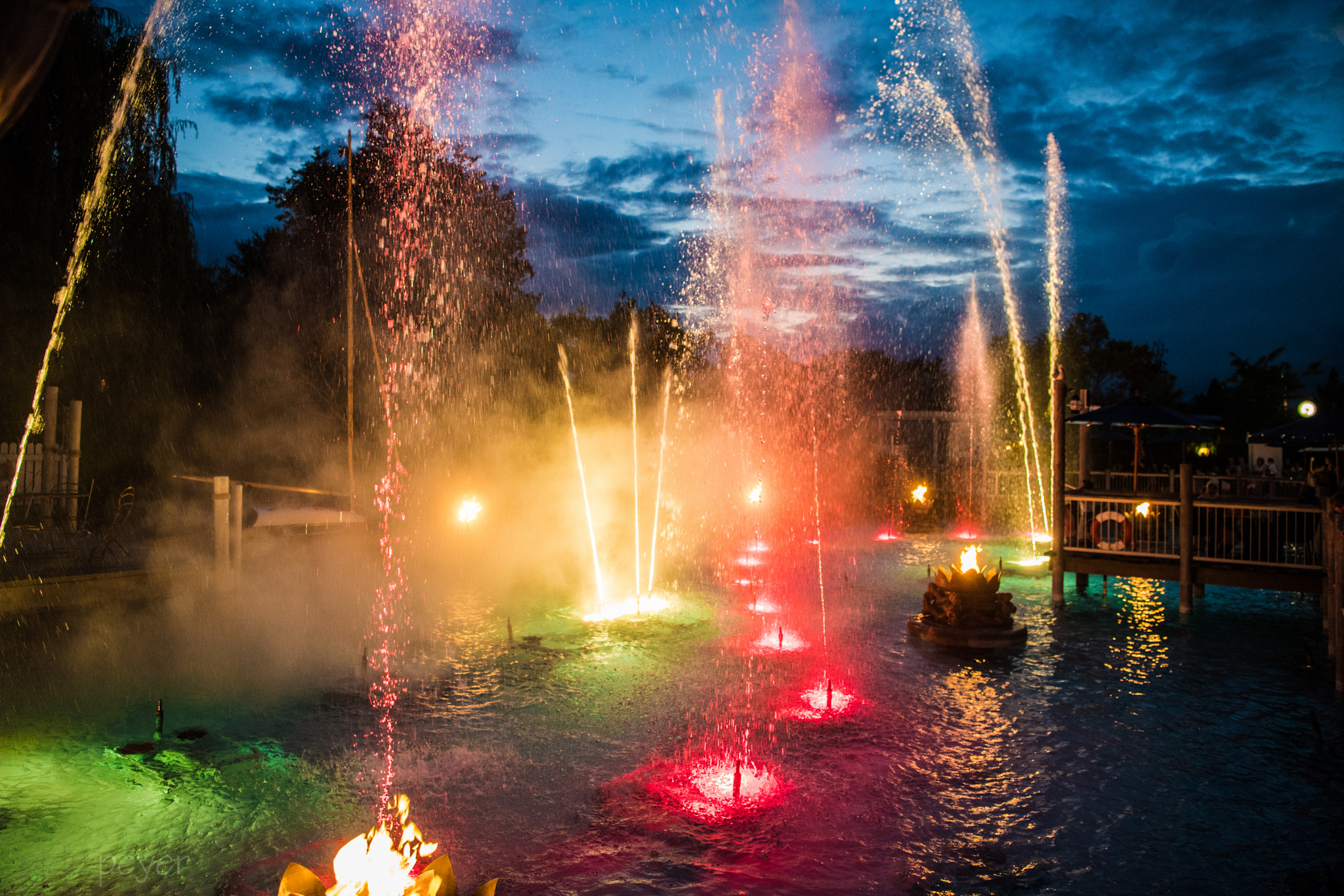 Nikon AF-S Nikkor 24-70mm F2.8E ED VR sample photo. Water show photography