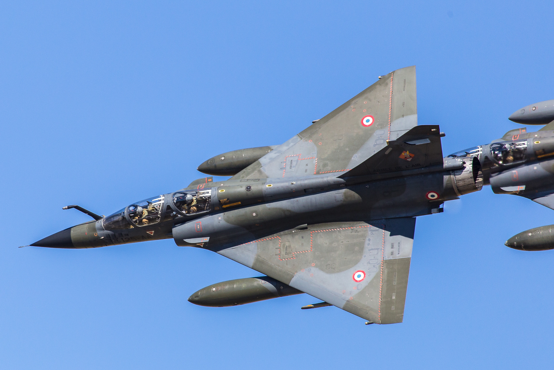 Canon EF 100-400mm F4.5-5.6L IS USM sample photo. Dassault mirage 2000n - ramex delta photography
