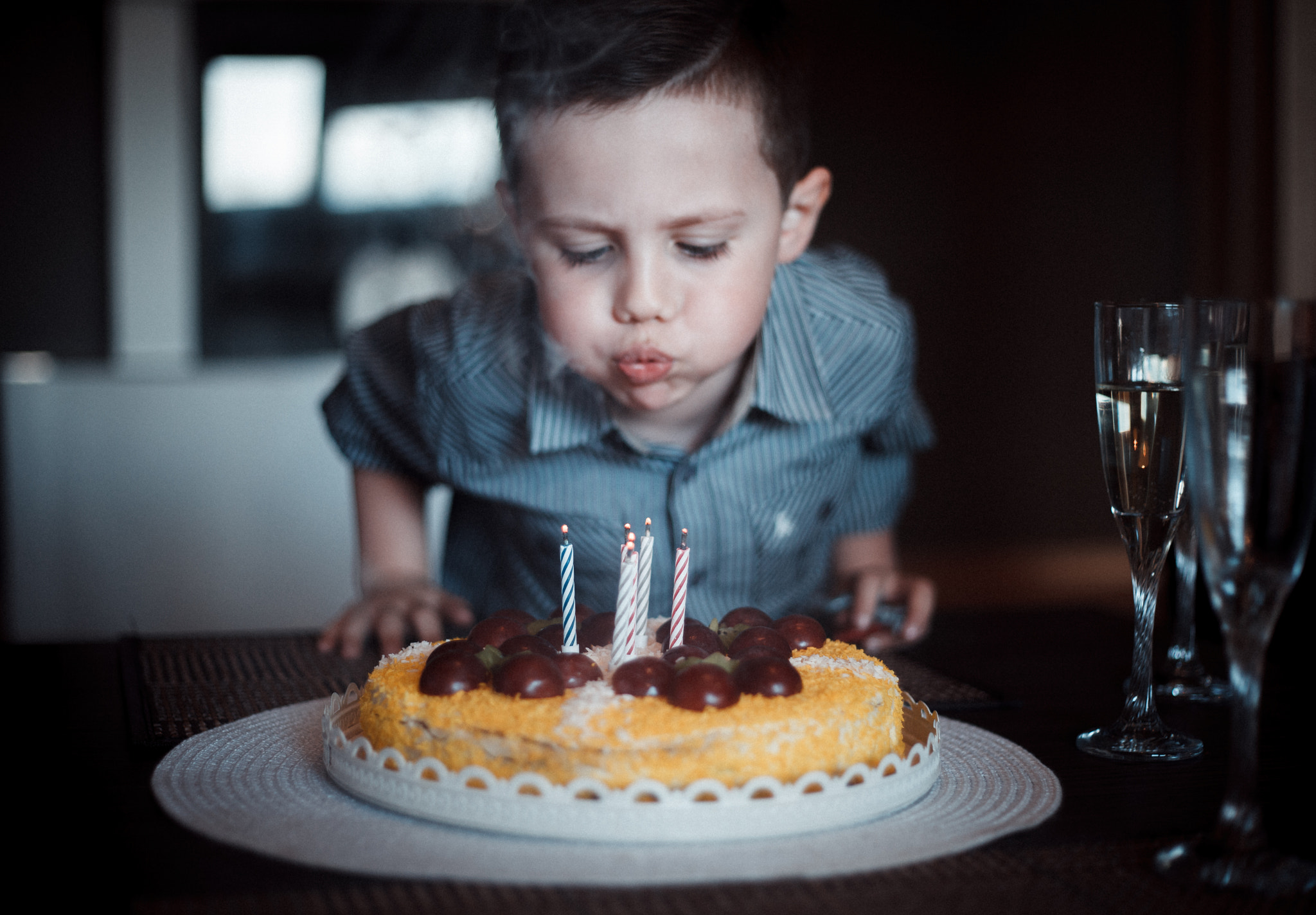 Canon EOS 5D Mark II + Canon EF 50mm F1.8 II sample photo. Birthday wish photography