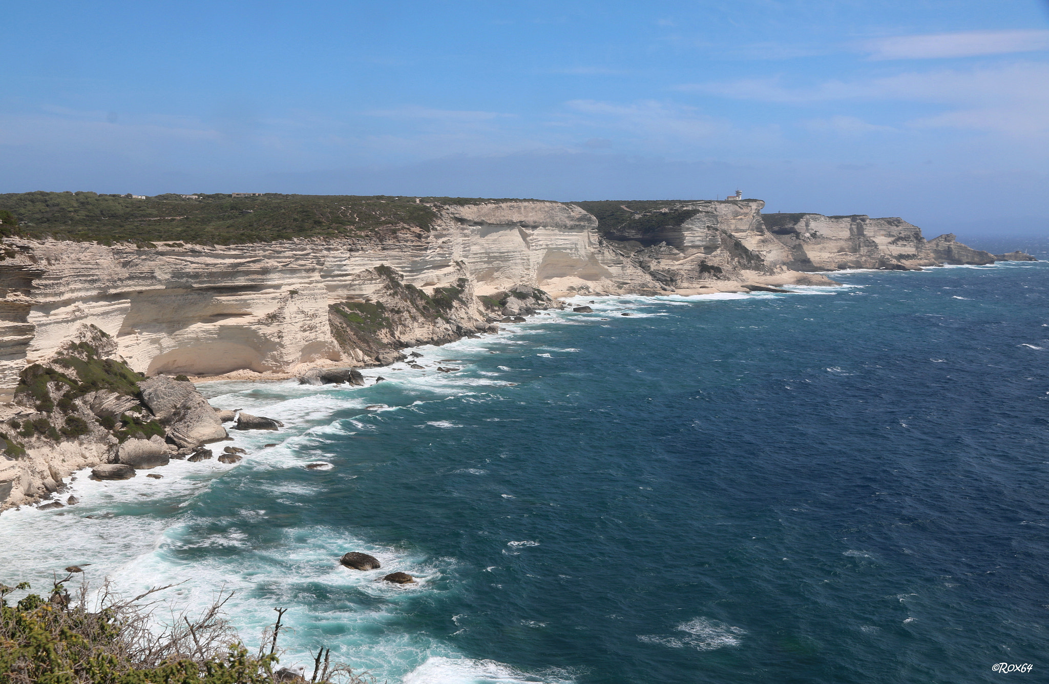 Canon EF-S 15-85mm F3.5-5.6 IS USM sample photo. Lighthouse , bonifacio, corsica photography