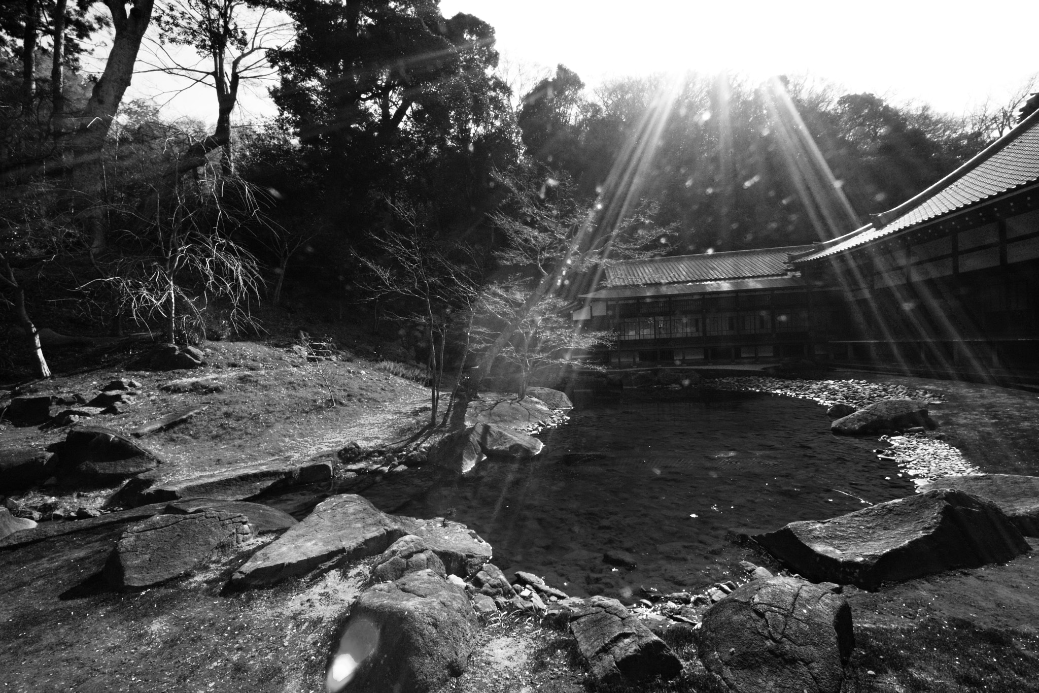 Canon EOS 40D sample photo. Kamakura city kenchoji garden photography