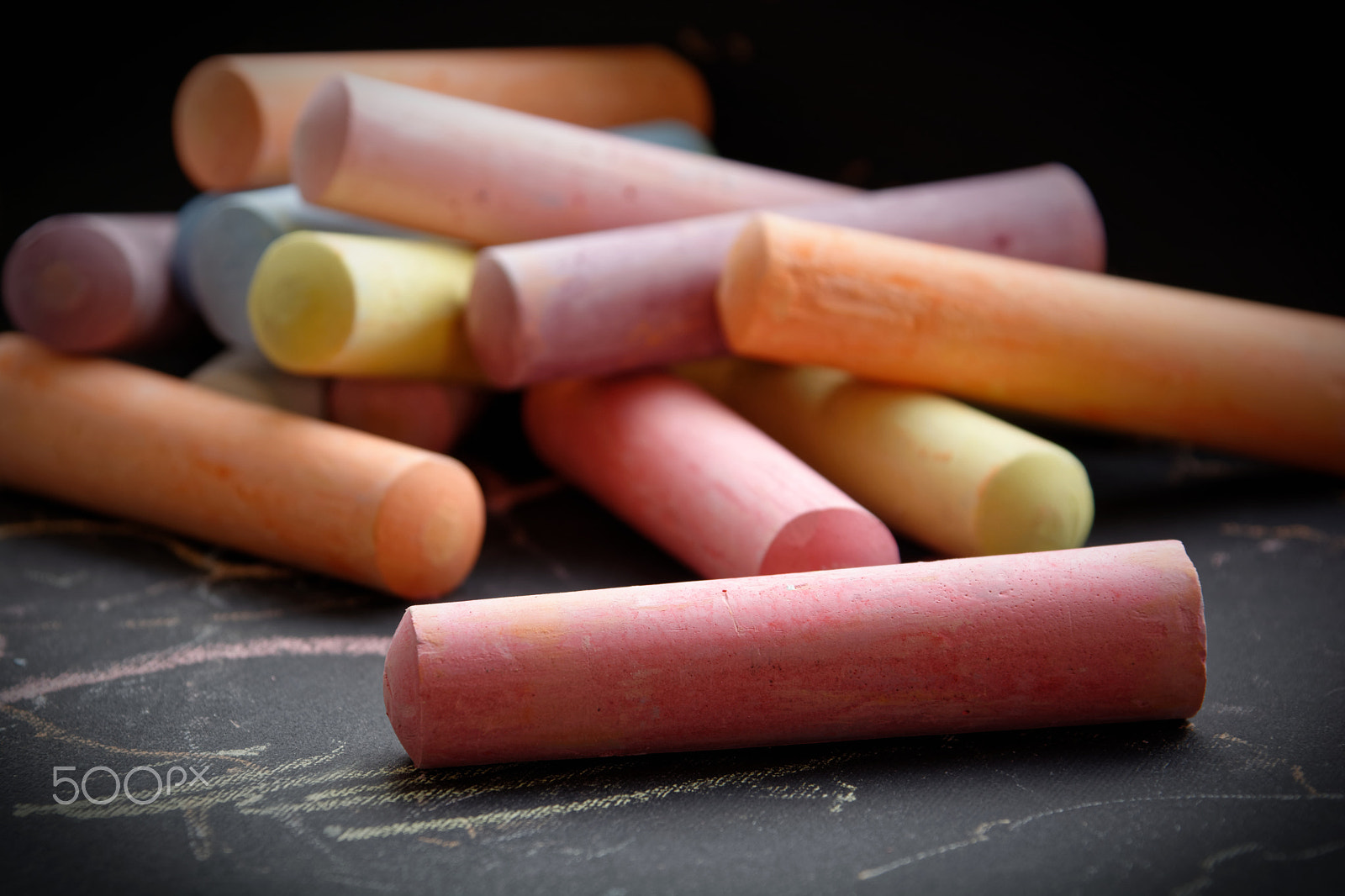 Sigma 24-135mm F2.8-4.5 sample photo. Crayons photography