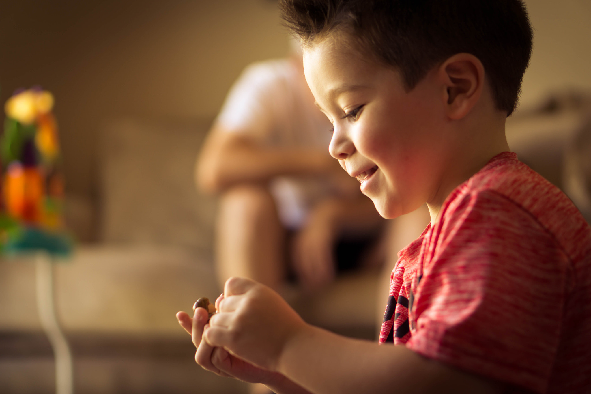Sony a5100 + E 50mm F1.8 OSS sample photo. Girlfriend's nephew photography