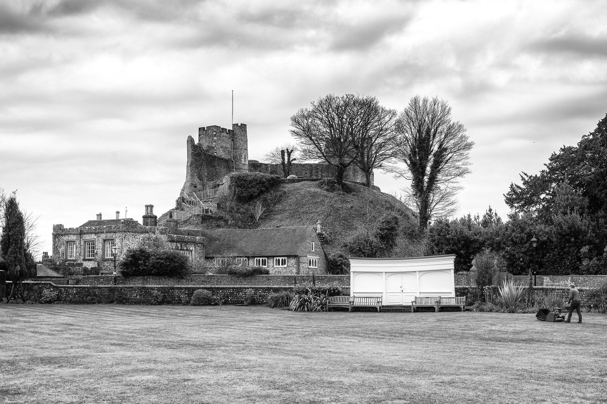 Nikon Df + ZEISS Makro-Planar T* 50mm F2 sample photo. Lewes castle, east sussex photography