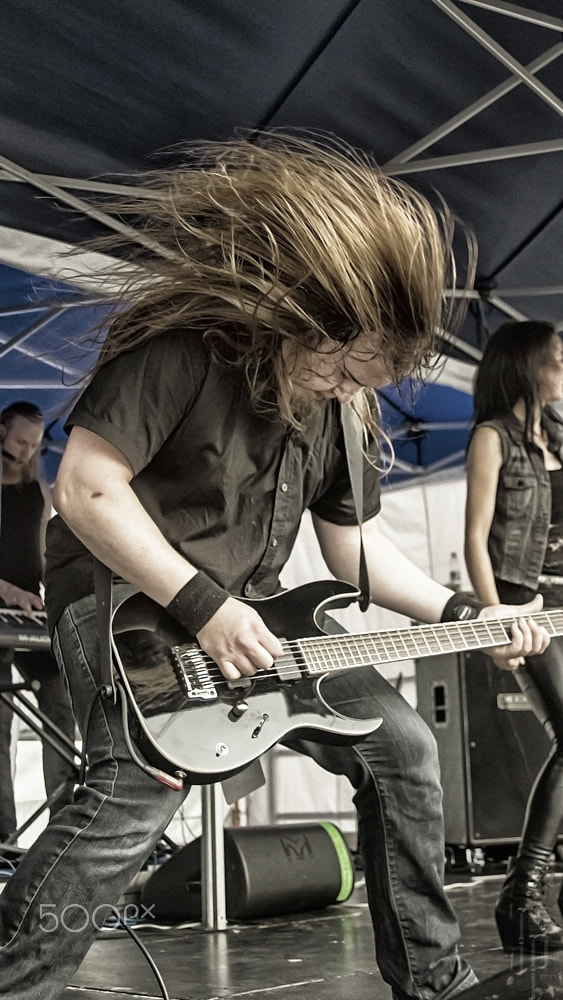 Sigma 18-50mm f/3.5-5.6 DC sample photo. Crimson sun @  korso rock 2016 photography