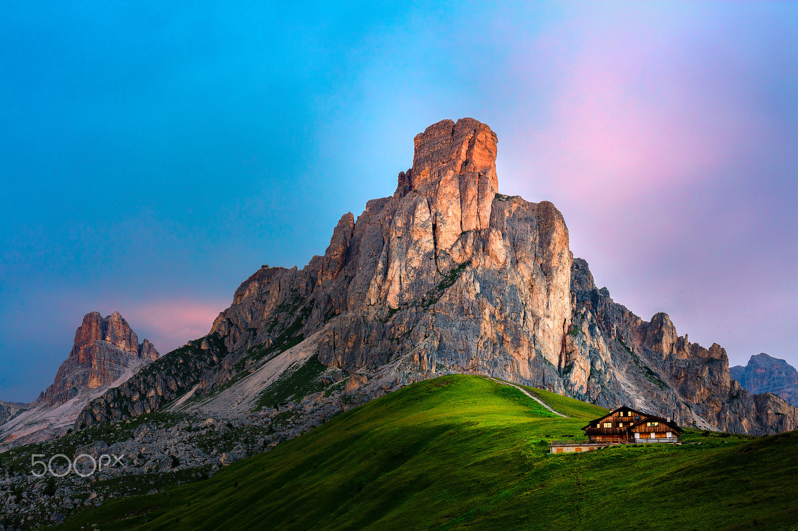 Canon EF 24-70mm F4L IS USM sample photo. Passo di giau photography