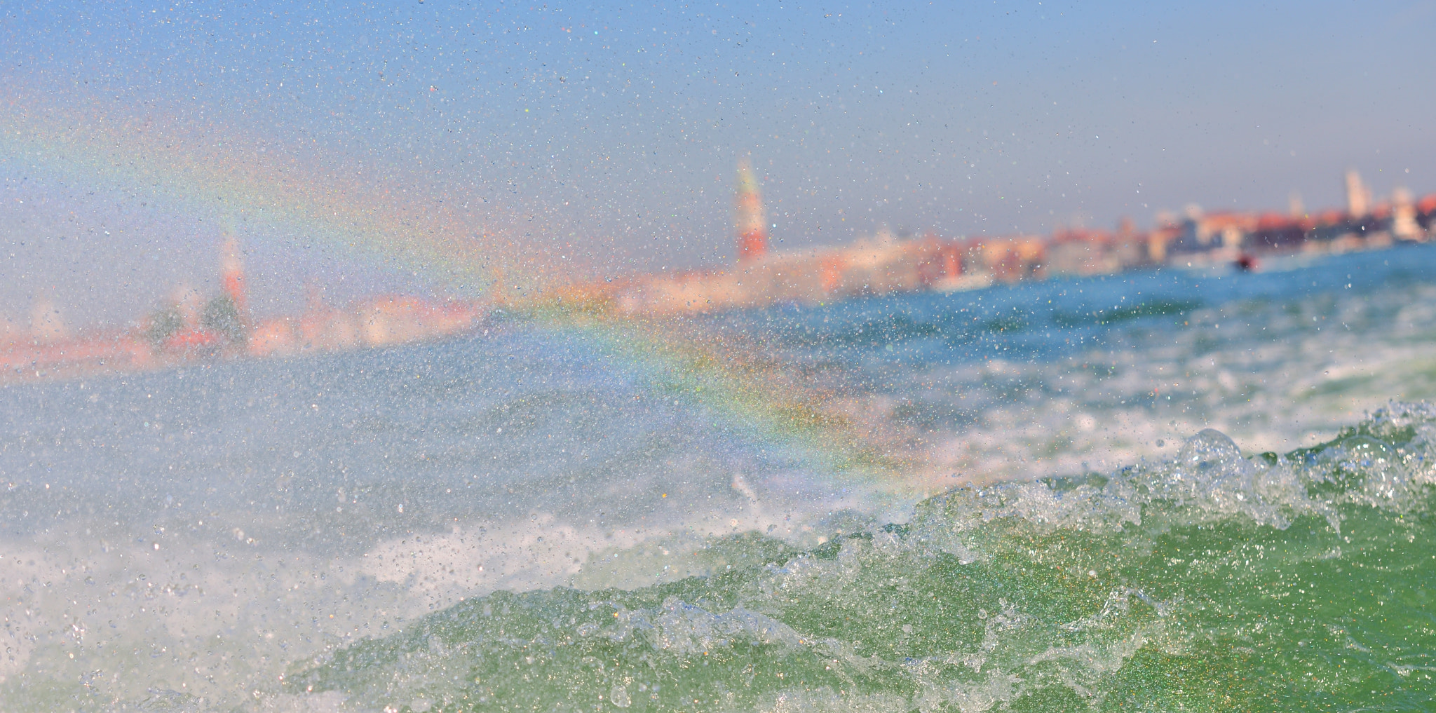 Sigma 70-200mm F2.8 EX DG Macro HSM II sample photo. Lagoon rainbow photography