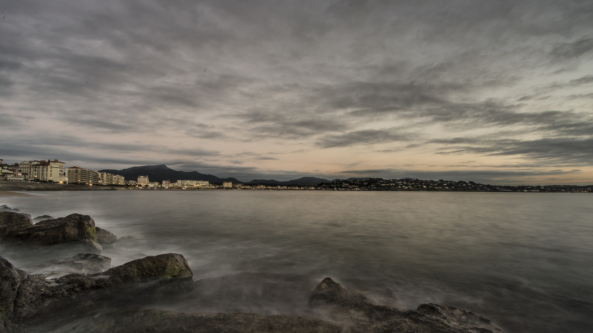 Sony SLT-A55 (SLT-A55V) sample photo. Baie de st jean de luz photography