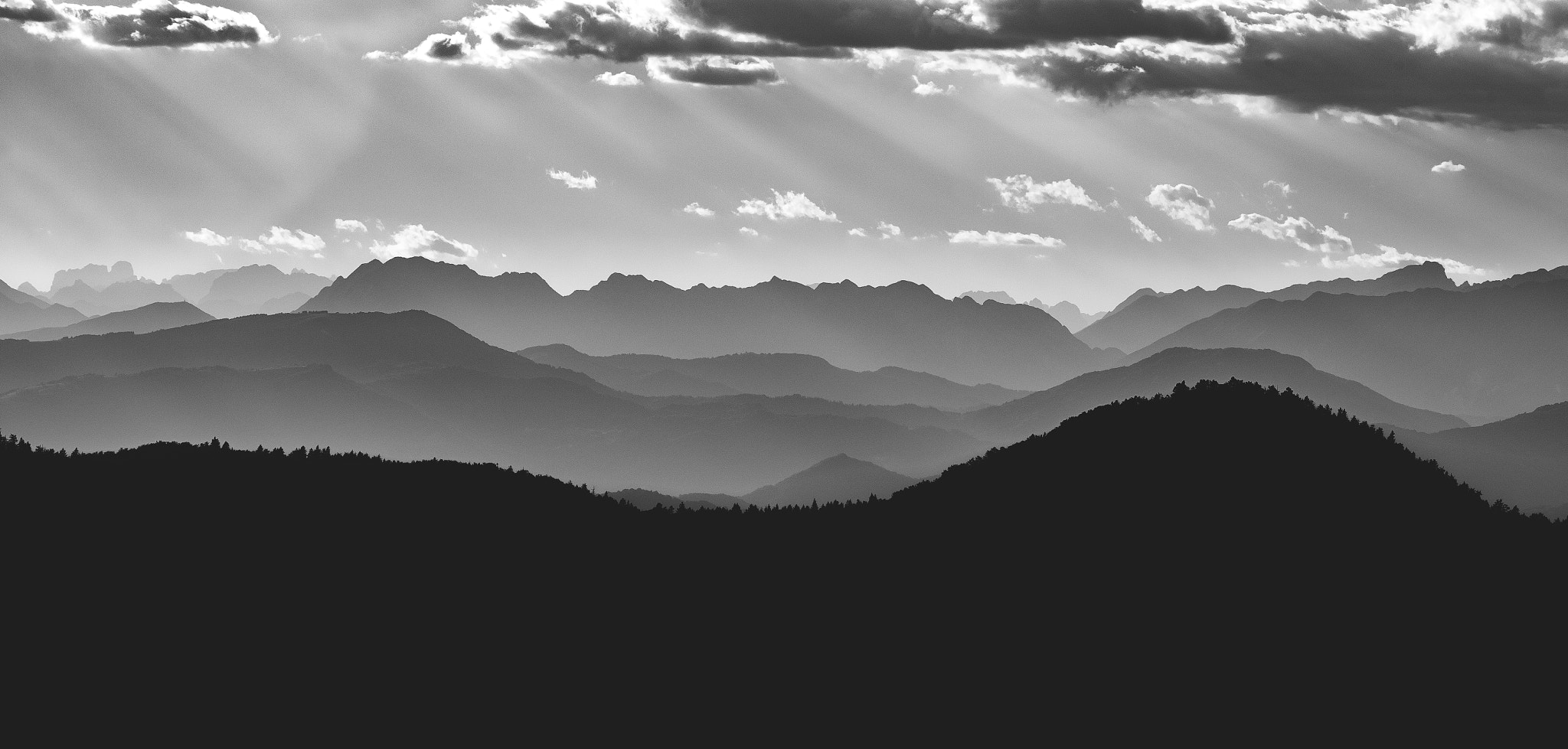 Canon EF 100-400mm F4.5-5.6L IS USM sample photo. Mountains shades photography