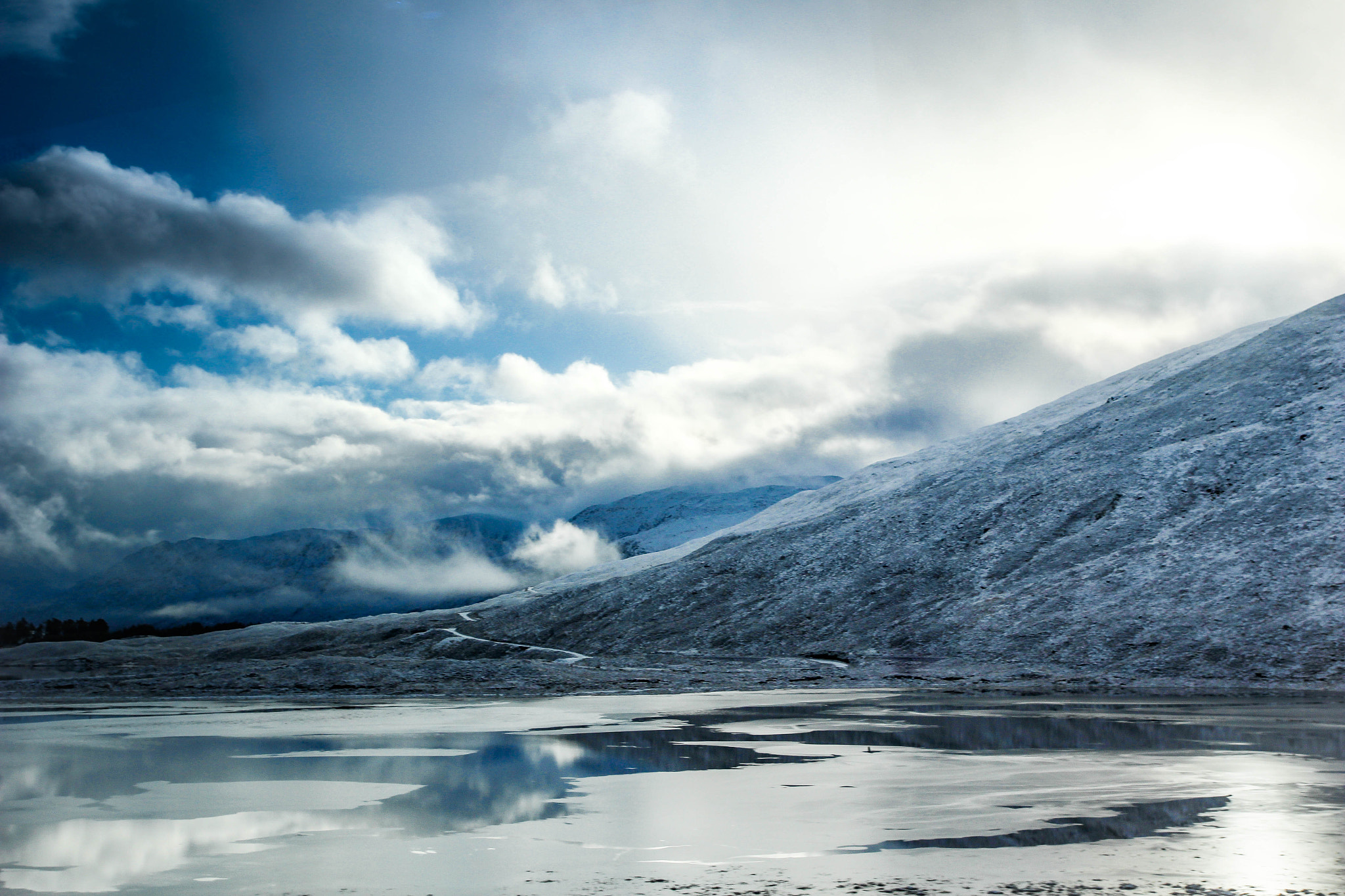 Tamron SP AF 17-50mm F2.8 XR Di II LD Aspherical (IF) sample photo. Frozen lake photography