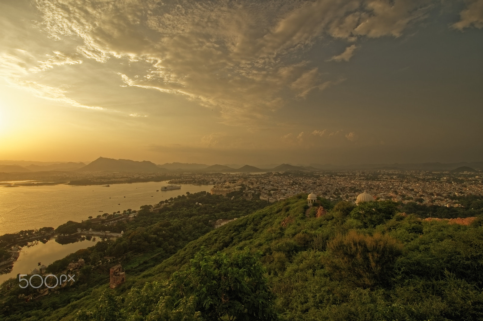 Nikon D4S sample photo. Udaipur at sunset photography