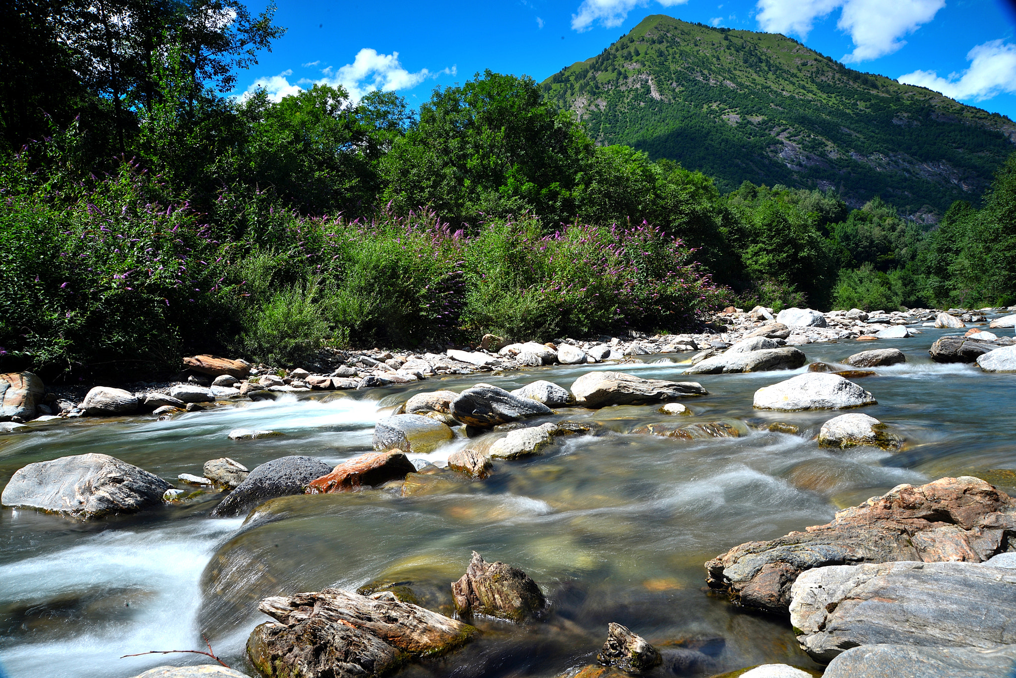 Nikon D600 sample photo. River and mountain photography
