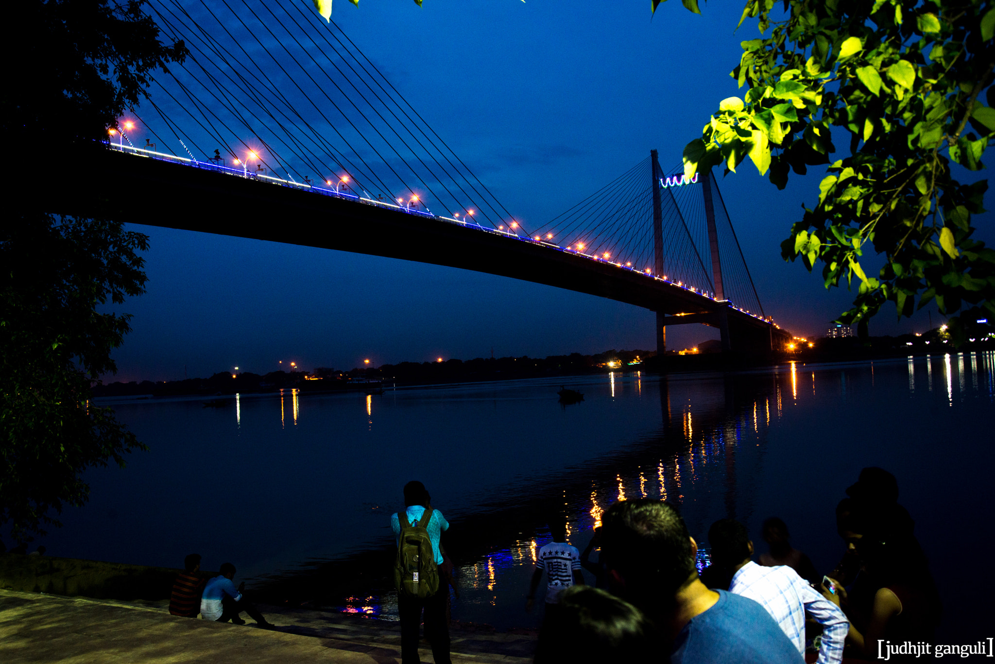 AF Zoom-Nikkor 28-80mm f/3.3-5.6G sample photo. Second hooghly bridge photography