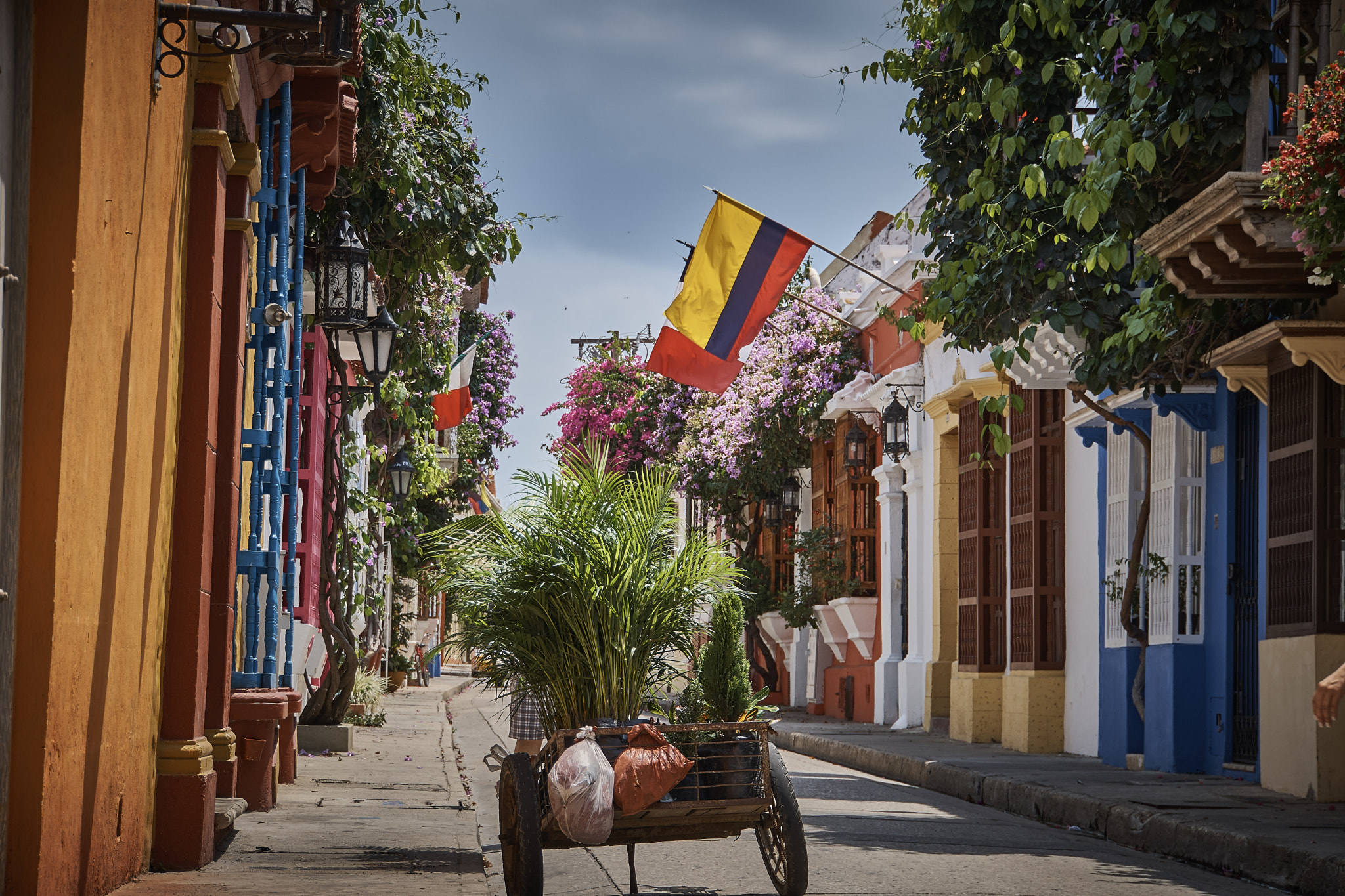 Sony E 18-200mm F3.5-6.3 OSS LE sample photo. Colonial postcard - colonial street (i) photography