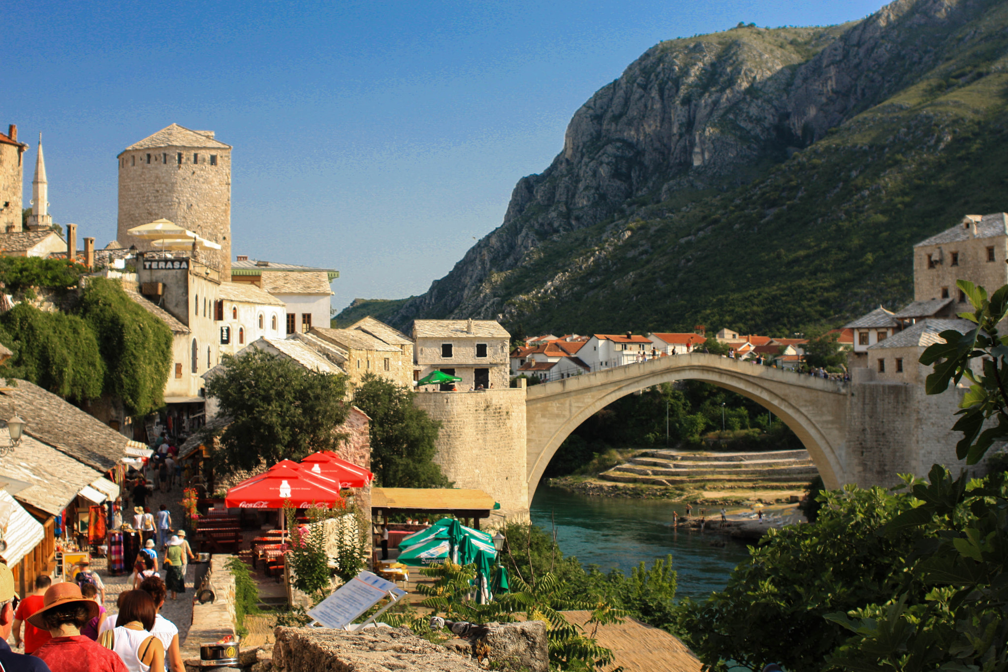 Canon EOS 40D + Canon EF 28-80mm f/2.8-4L sample photo. Bridge in mostar photography