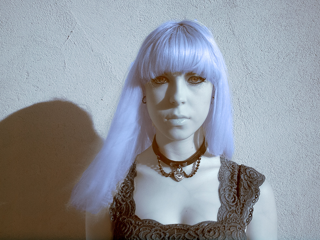 OLYMPUS 14-42mm Lens sample photo. Portrait in infrared photography