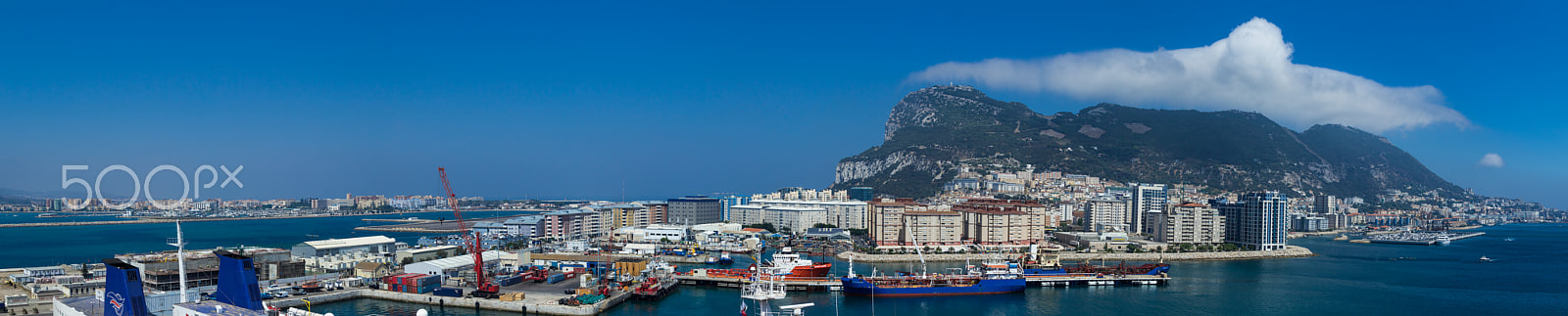 Canon EOS 1200D (EOS Rebel T5 / EOS Kiss X70 / EOS Hi) + Canon EF 24-105mm F4L IS USM sample photo. Gibraltar landscape photography