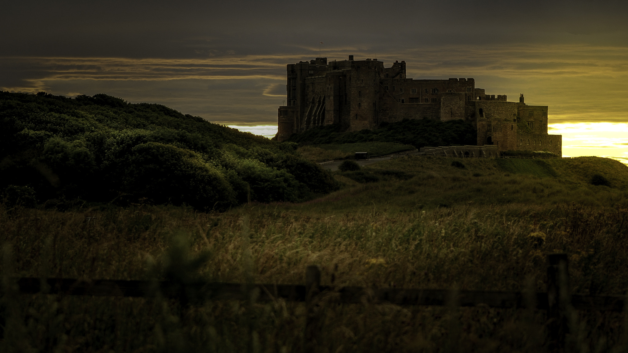 Tamron SP 24-70mm F2.8 Di VC USD sample photo. Bamburgh castle photography
